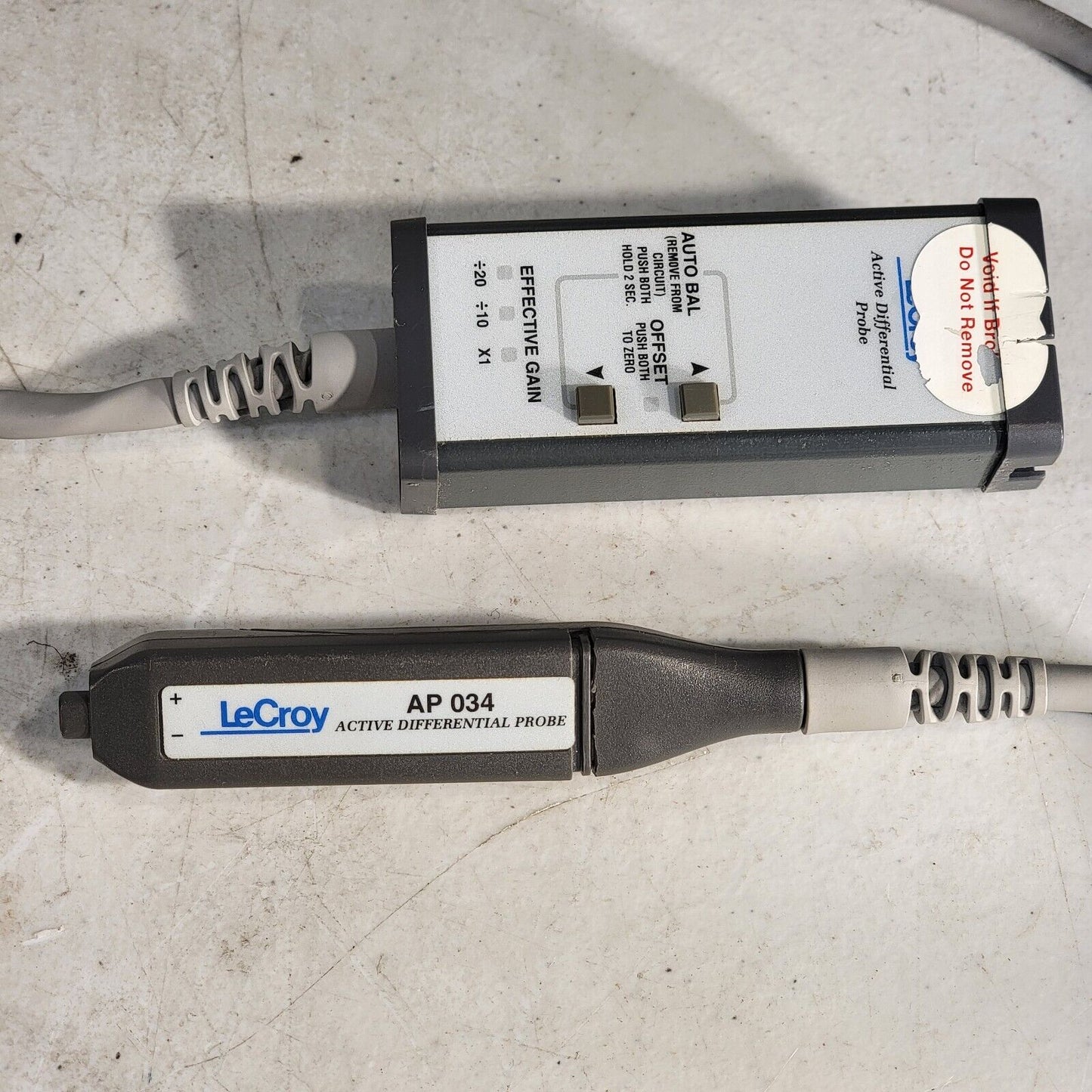 Teledyne LeCroy AP034 Active Differential Probe 1 GHz Oscilloscope Probe