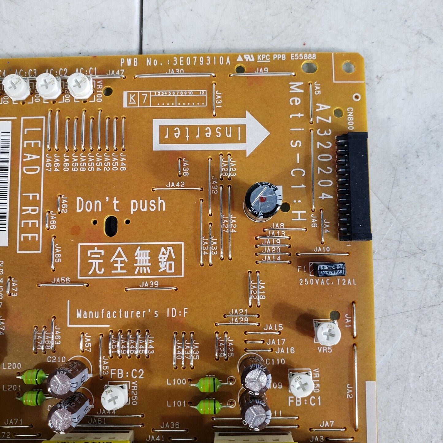 Ricoh AZ320204 PCB Metis-C1-H Power Pack RMX For MP C3503SP