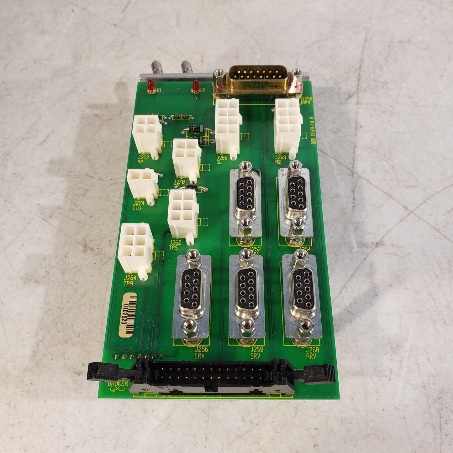 Bruker 0102602 Switch And Input Breakout Board For Ultraflex II MALDI