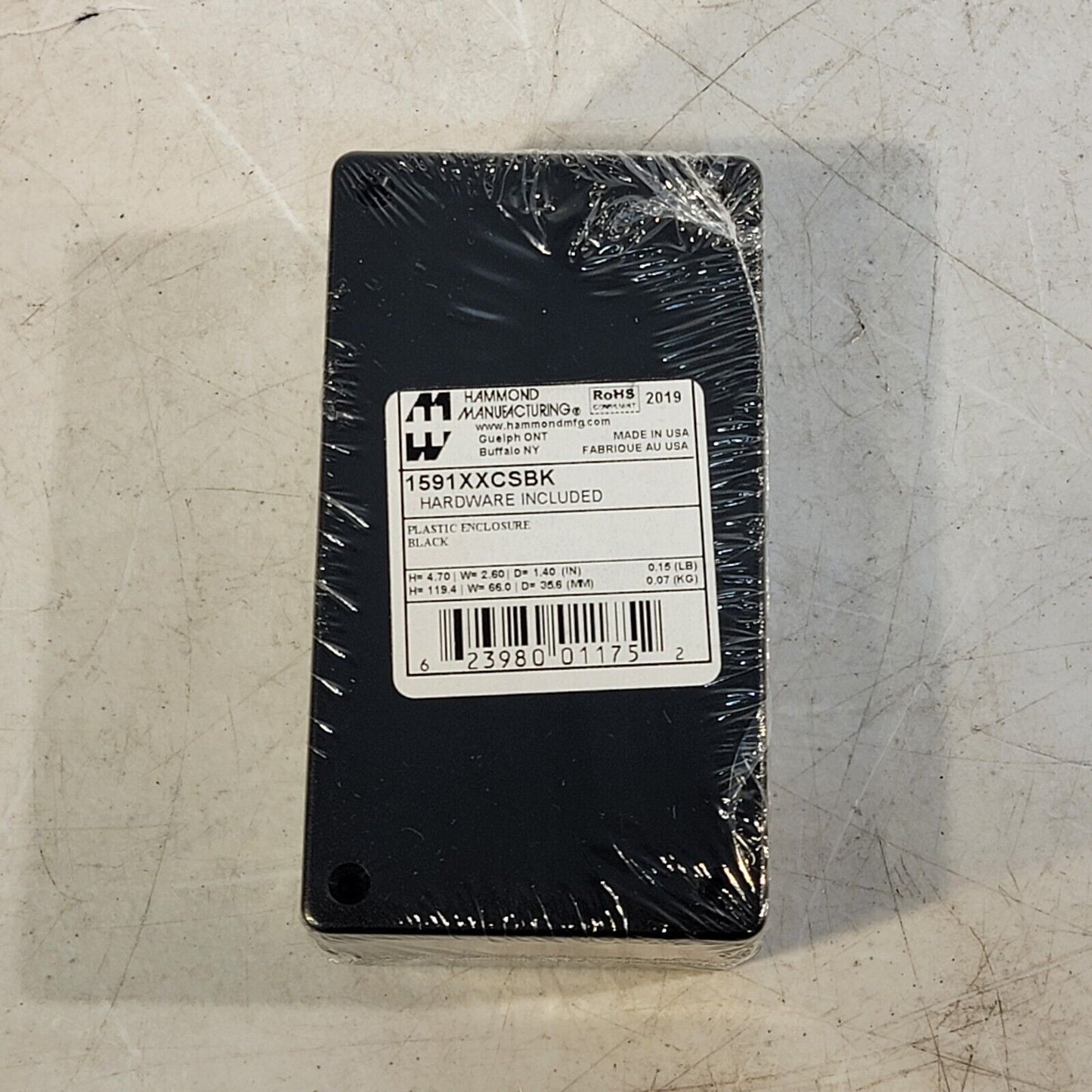 Hammond 1591XXCSBK CSBK SBK 4.70" x 2.60" x 1.40" Project Box
