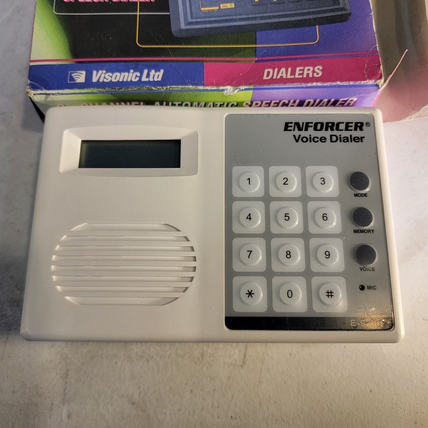 Seco-Larm Visonic E-920B 2-Channel Voice Dialer with Selectable Triggers