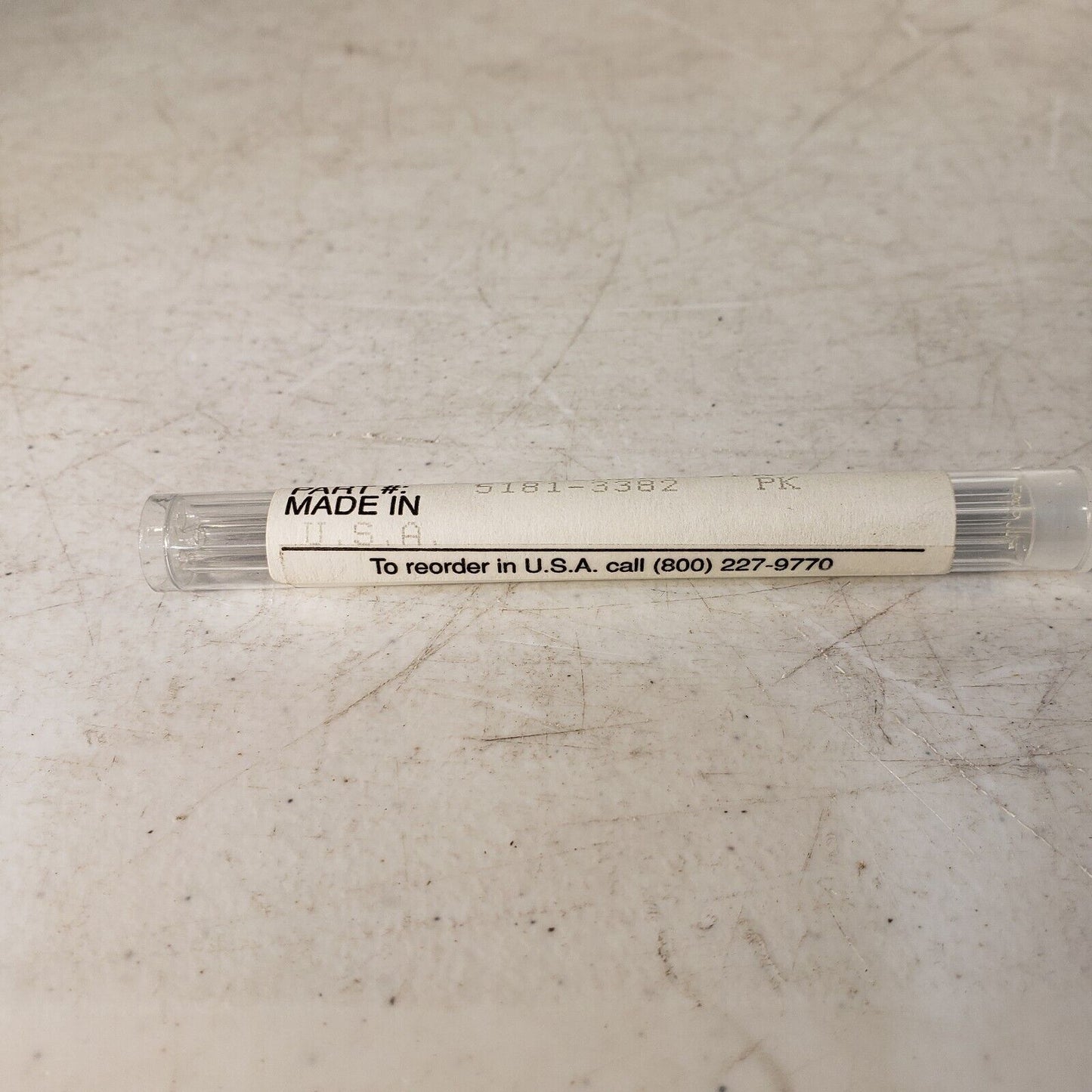 Aligent HP 5181-3382 Glass Liner, For Packed Column, Disposable, Deactivated