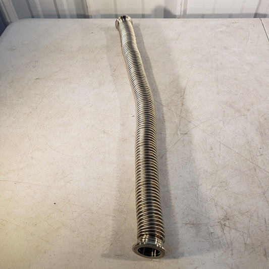 KF25 NW25 High Vacuum Stainless Steel Bellows Hose 500mm Length