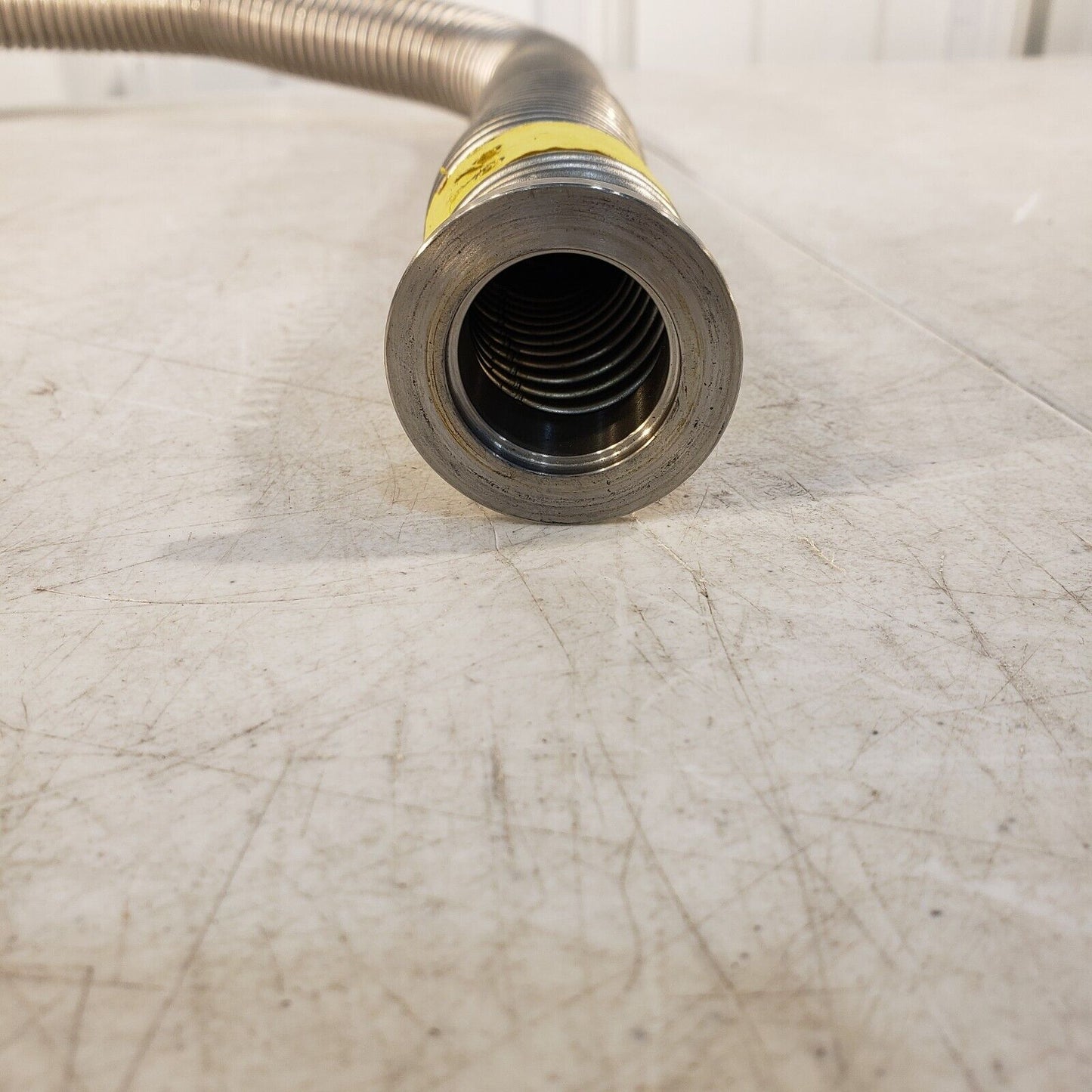 KF25 NW25 High Vacuum Stainless Steel Bellows Hose 1000mm Length