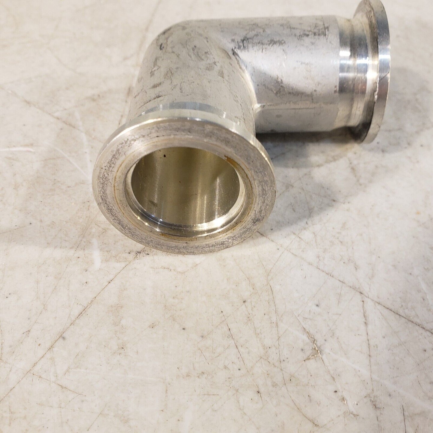 KF25 NW25 High Vacuum Stainless Steel 90⁰ Elbow Joint Cast Aluminum