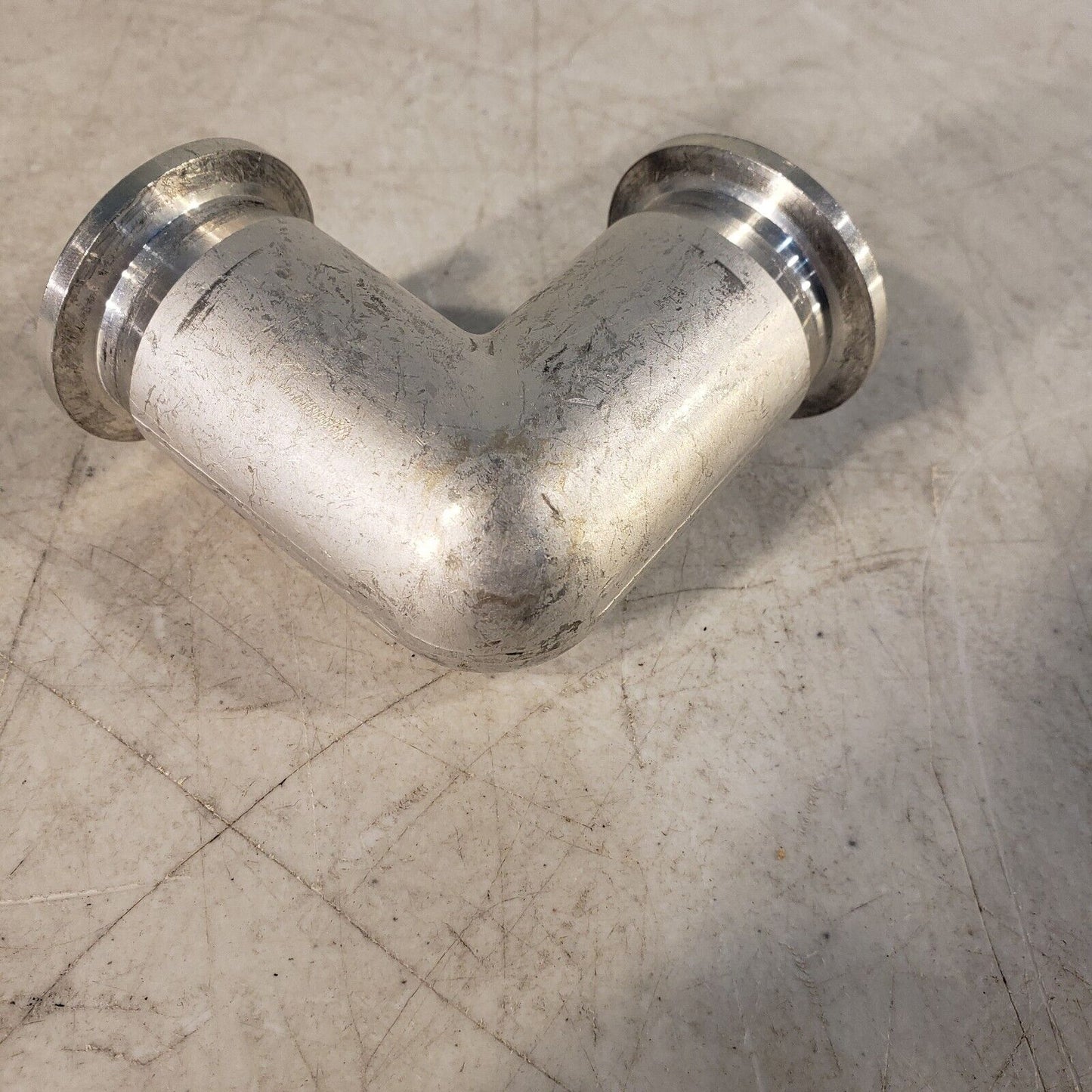 KF25 NW25 High Vacuum Stainless Steel 90⁰ Elbow Joint Cast Aluminum