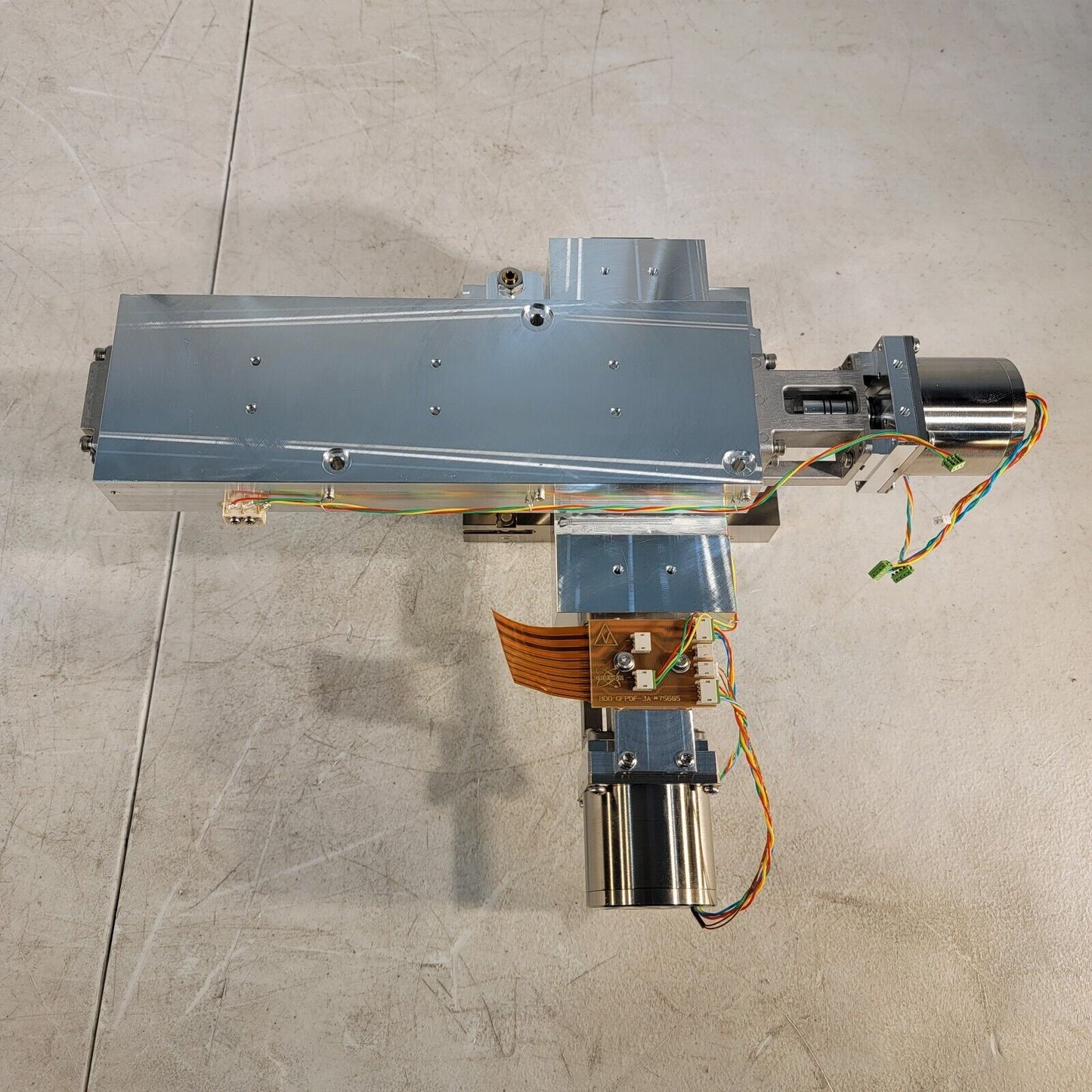 UHV High Vacuum-Friendly XY Linear Stage Stainless Steel Minimal Outgassing