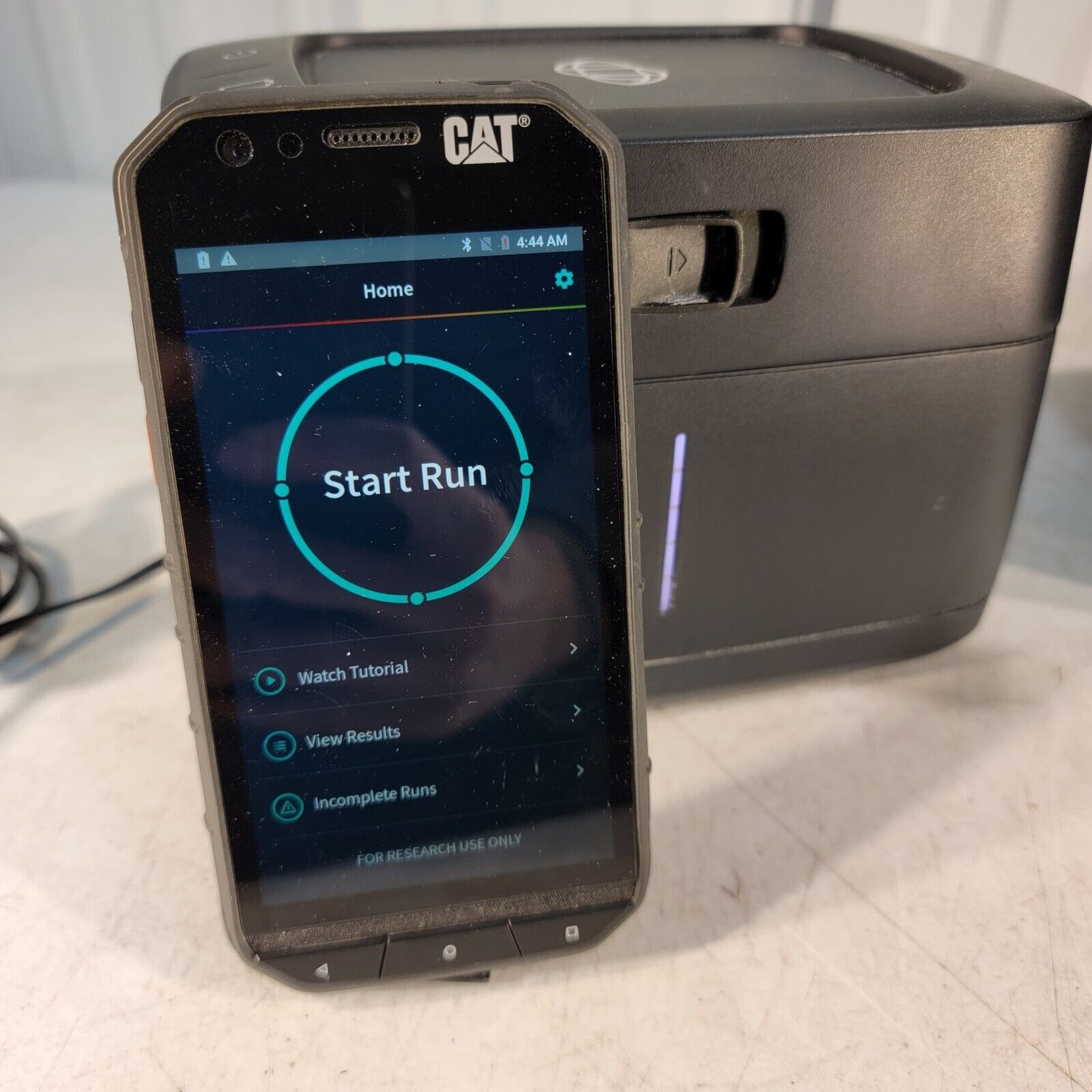 Biomeme Franklin Three9 ISP Rugged Mobile Real-Time PCR Thermocycler In Case