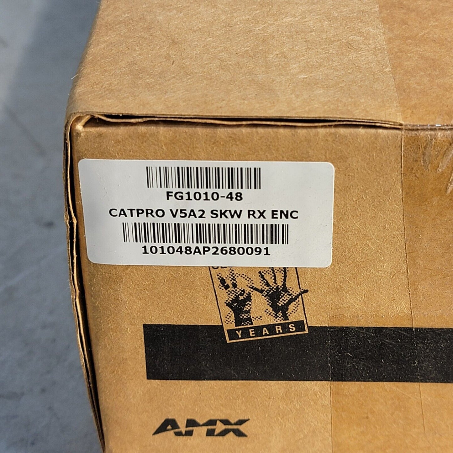 AMX VGA Extender RGBHV Amp Modula Auto Patch Cat Pro RX V5A2 SKW FG1010-48