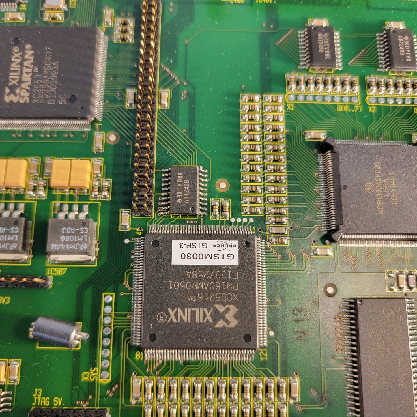 Bruker BDD GTSP-3 75463.00203 Trigger Communication Card Ultraflex II Mass Spec