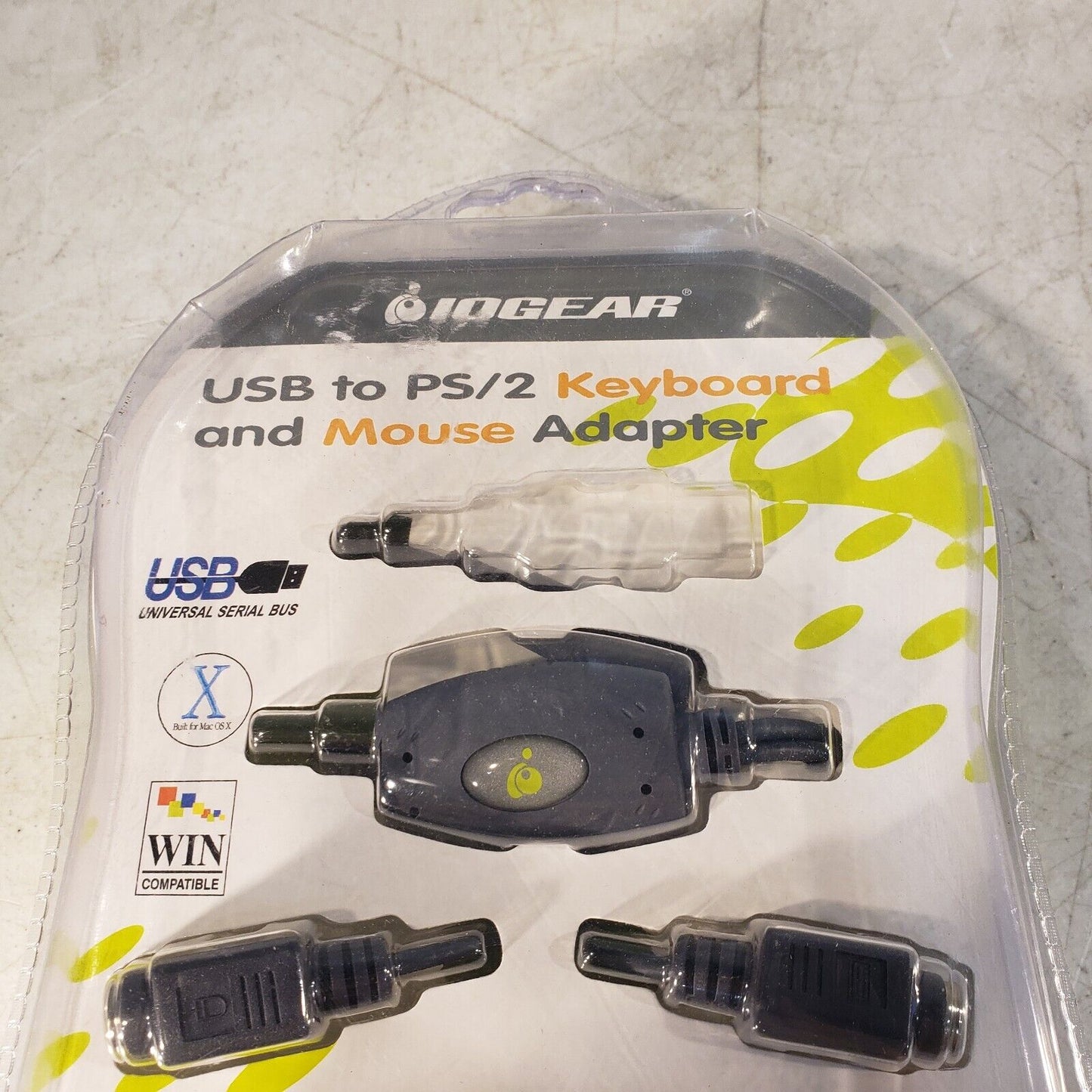 IOGEAR GUC10KM, USB To PS/2 Keyboard And Mouse Adapter