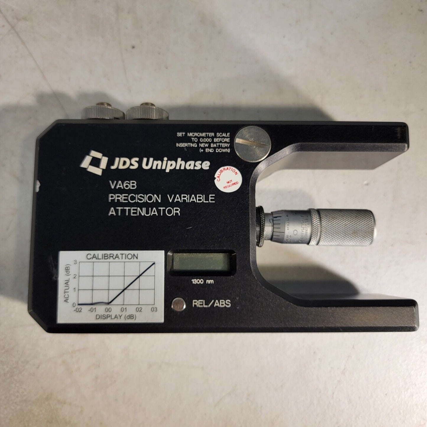 JDS Uniphase VA6B Precision Variable Attenuator VA6B73+1AFA0