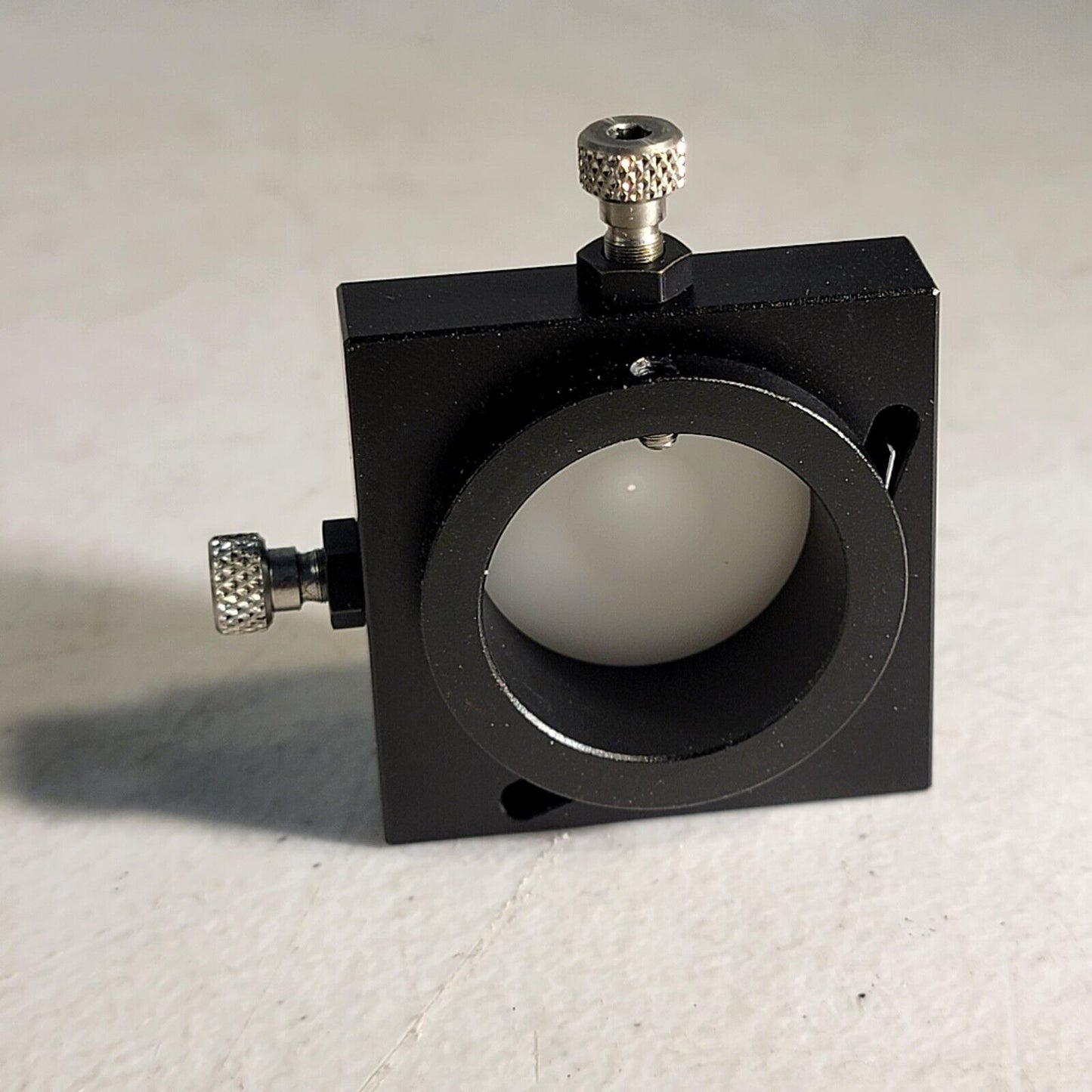 OWIS Optics 0.02" 0.5mm Pinhole Aperture PTFE Optical Mount