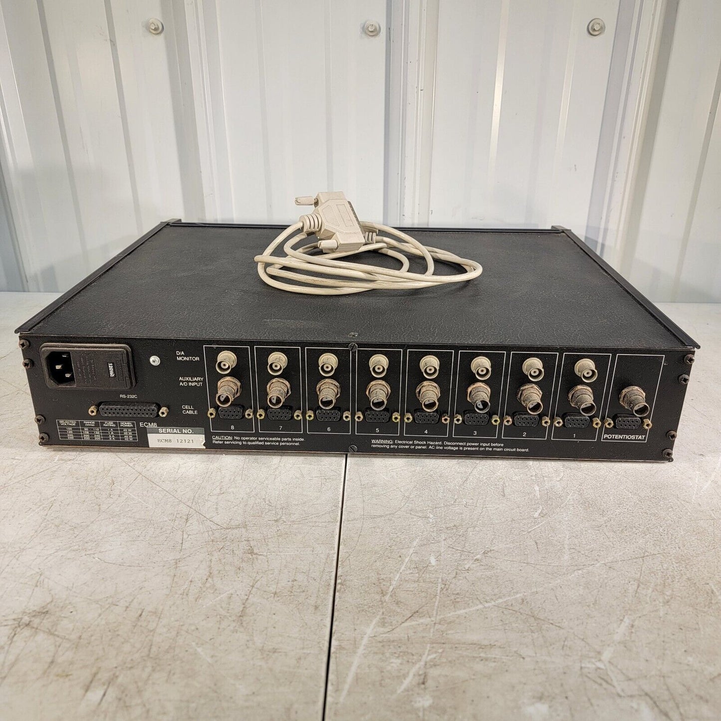TESTED Gamry Instruments ECM8 Electrochemical Multiplexer w/ RS232 Cable