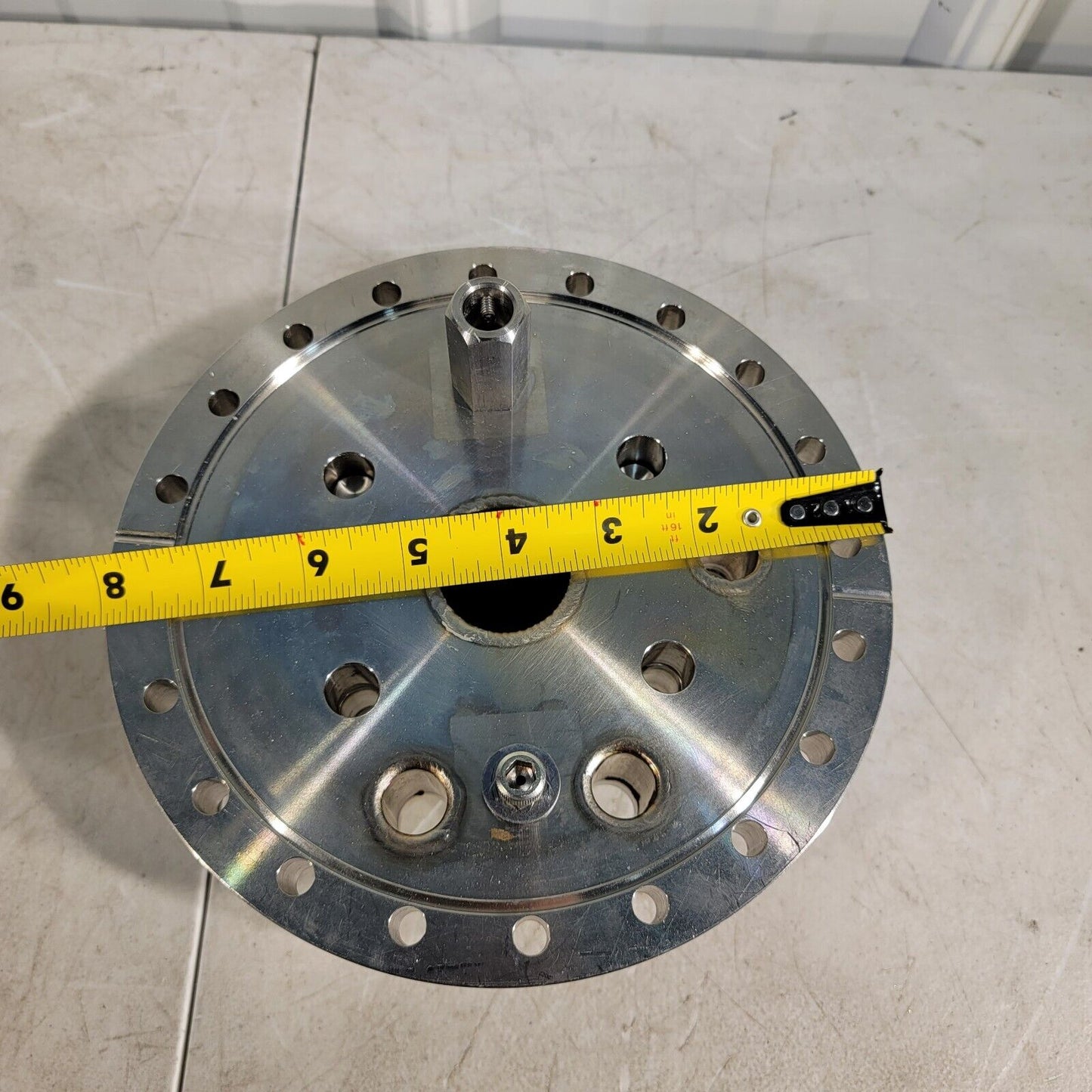 DN160CF 8" CF UHV Flange Adapter Manifold 3x 1.33", 1x 2.75", 4x 1/2" Ultratorr