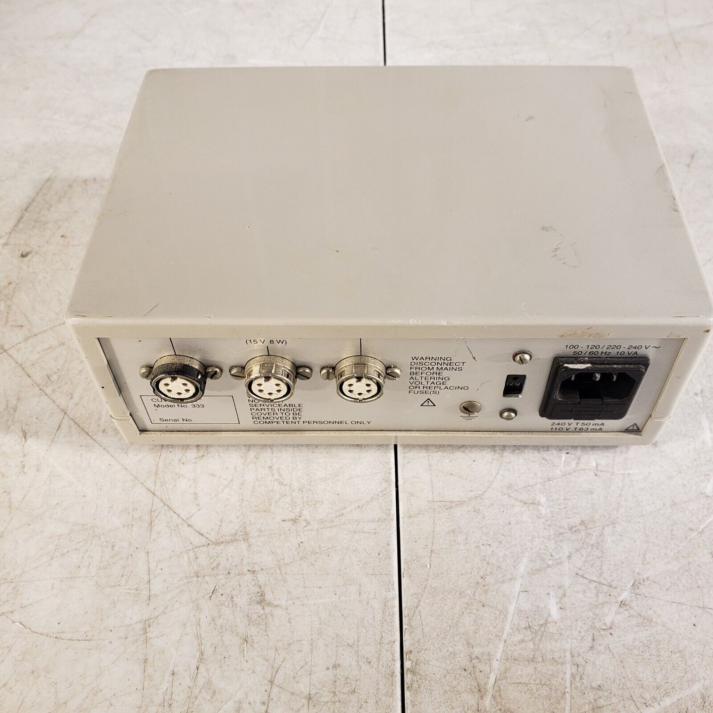 Hellma 333 Cuv-O-Stir, 3 Stirring Head Outlets 220/110 VAC 50/60 Hz