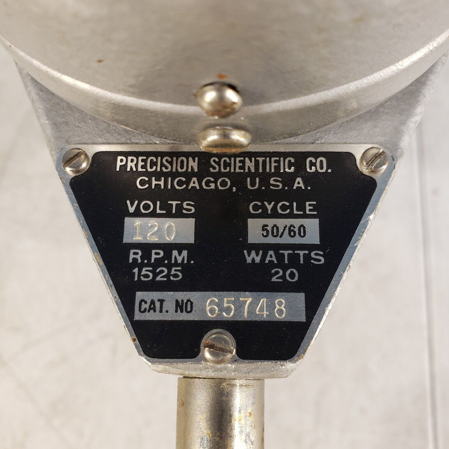 Precision 65748 Stirrer 1600 RPM Max AA2C170 Scientific RUNS FINE