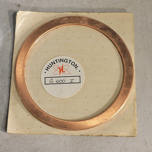 Huntington Vacuum Copper Gasket DN100CF 6" CF Flange G-600-I