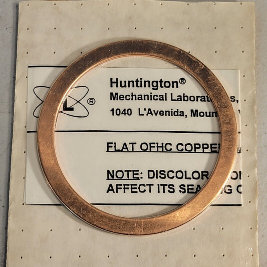 Huntington Vacuum Copper Gasket 4.625" 4-5/8" CF Flange G-462-I
