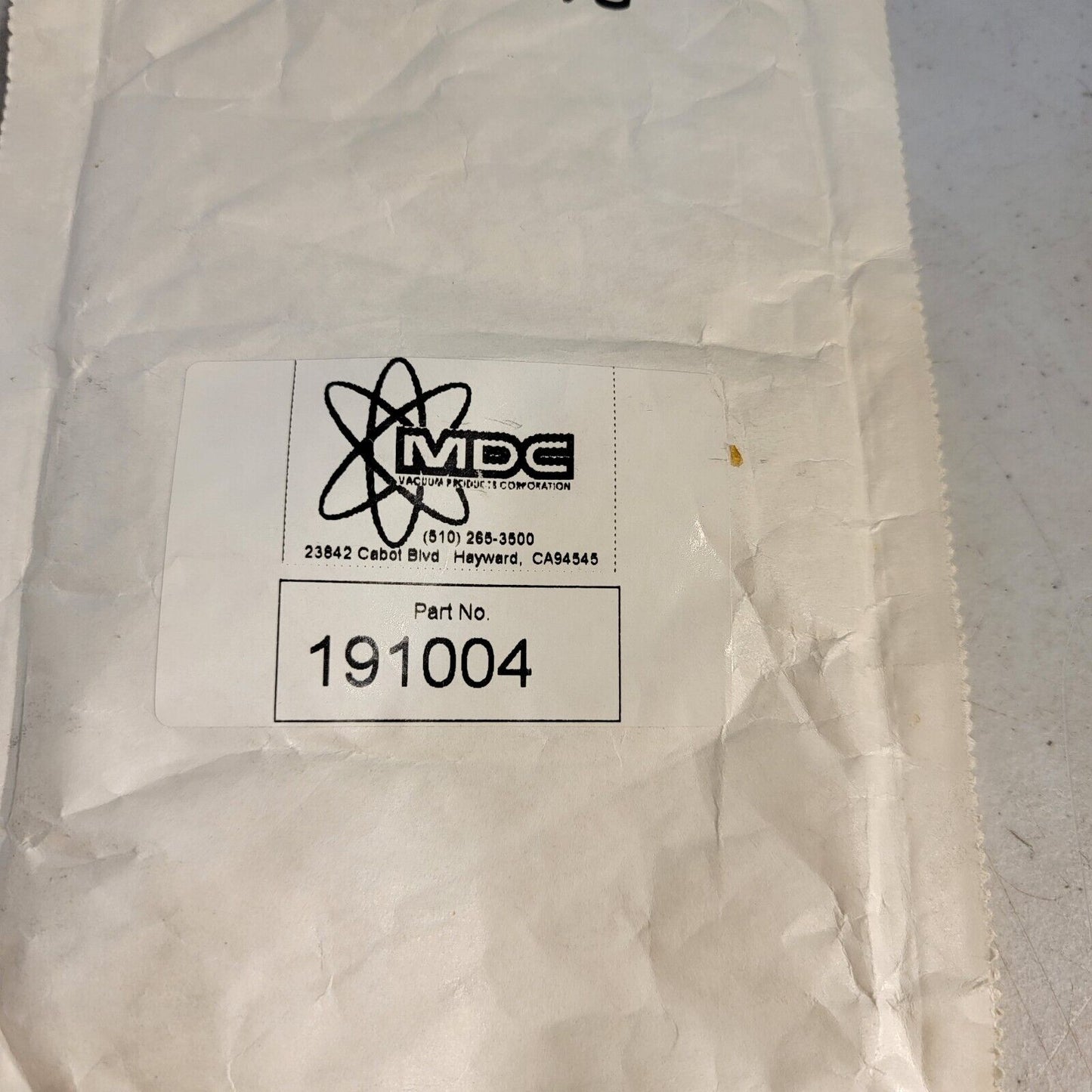 MDC 191004 Copper Gasket 2.75" 10-Pack DN35CF-DN40CF OFHC Copper