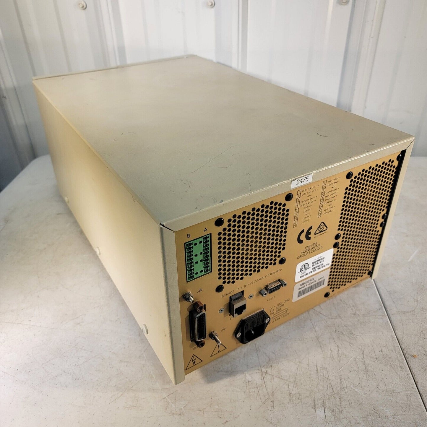 Waters 2475 Multi Wavelength Fluorescence Detector w/ Analytical Flow Cell ERROR