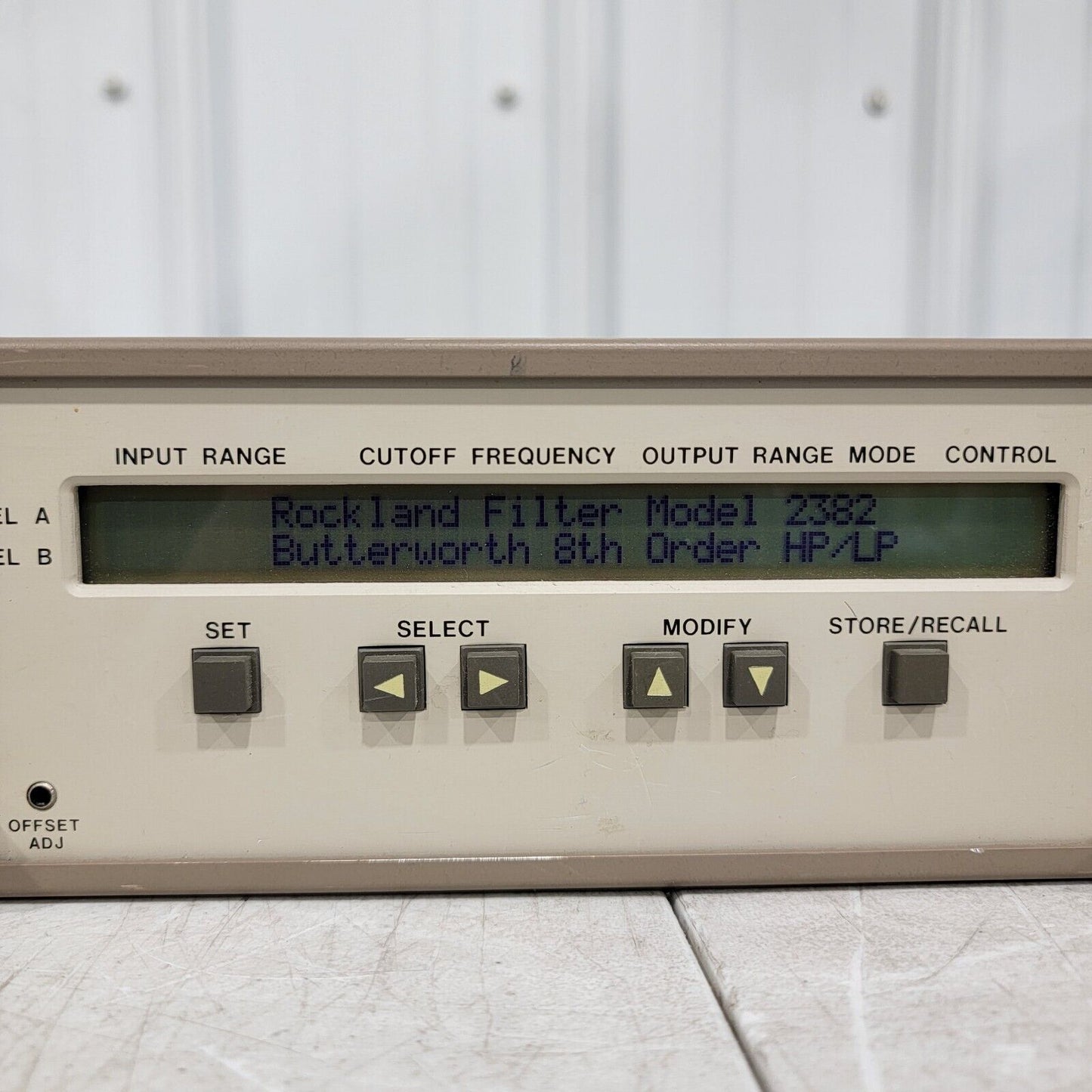 Rockland 2382 Butterworth 8th Order HP High Pass LP Low Pass RF Filter 2 Channel