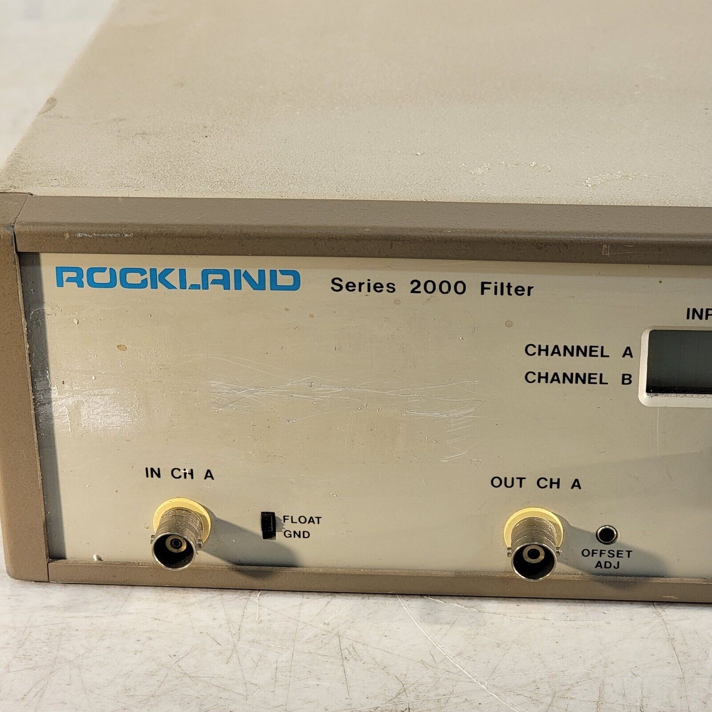 Rockland 2382 Butterworth 8th Order HP High Pass LP Low Pass RF Filter 2 Channel
