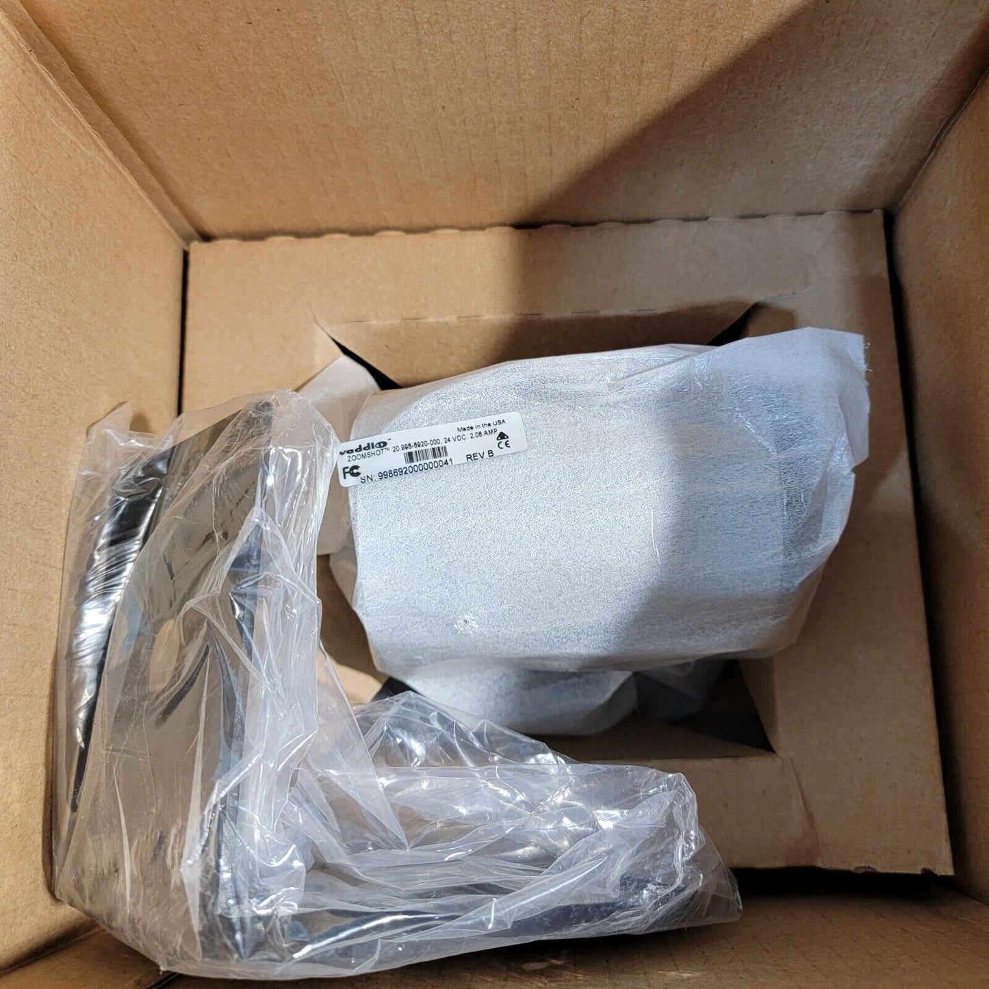 VADDIO ZoomShot 20 HD Point of View Video Camera w/ Remote 20-998-6920-000