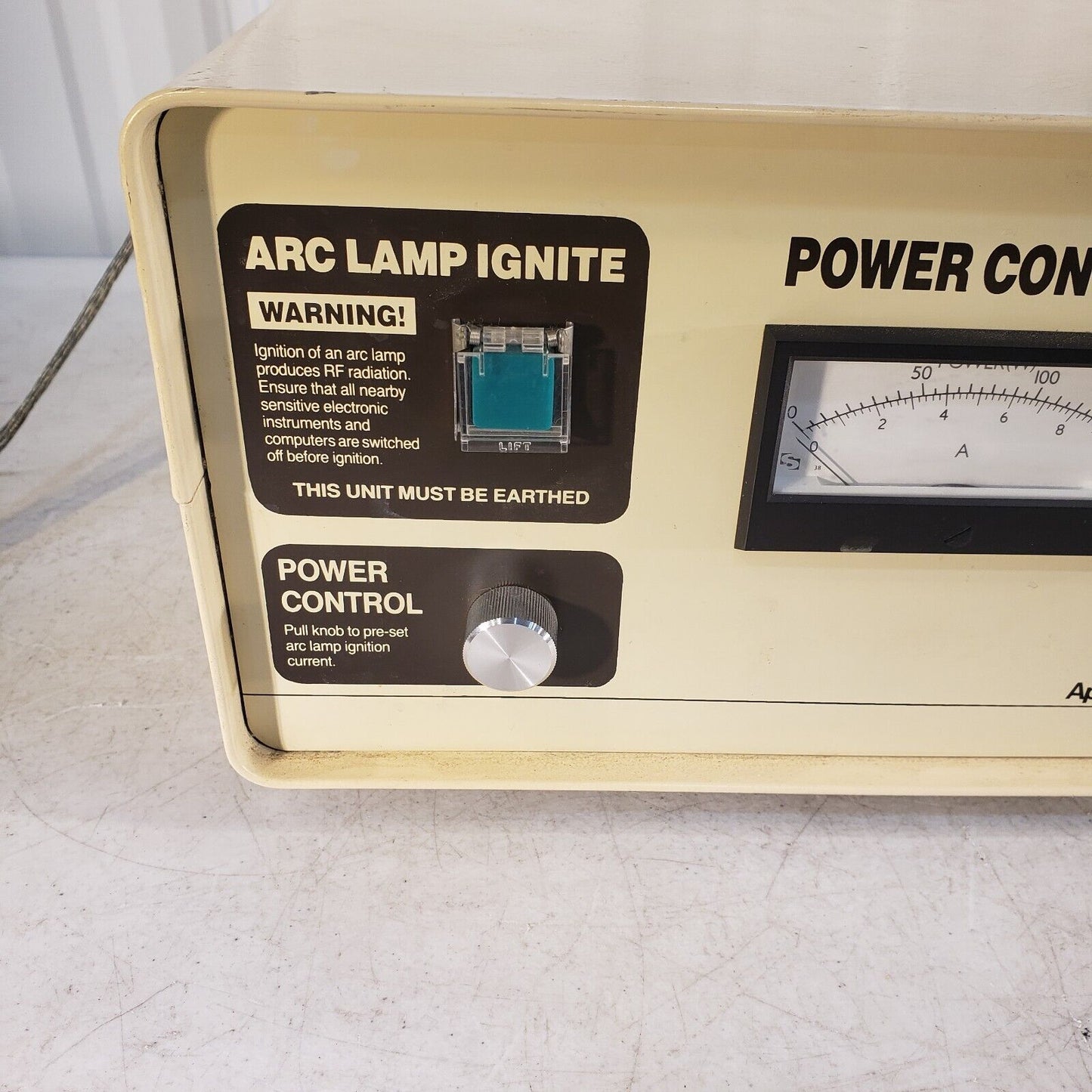 Applied Photophysics 04-122 Power Controlled Lamp Supply Arc Xenon Halogen Mercu