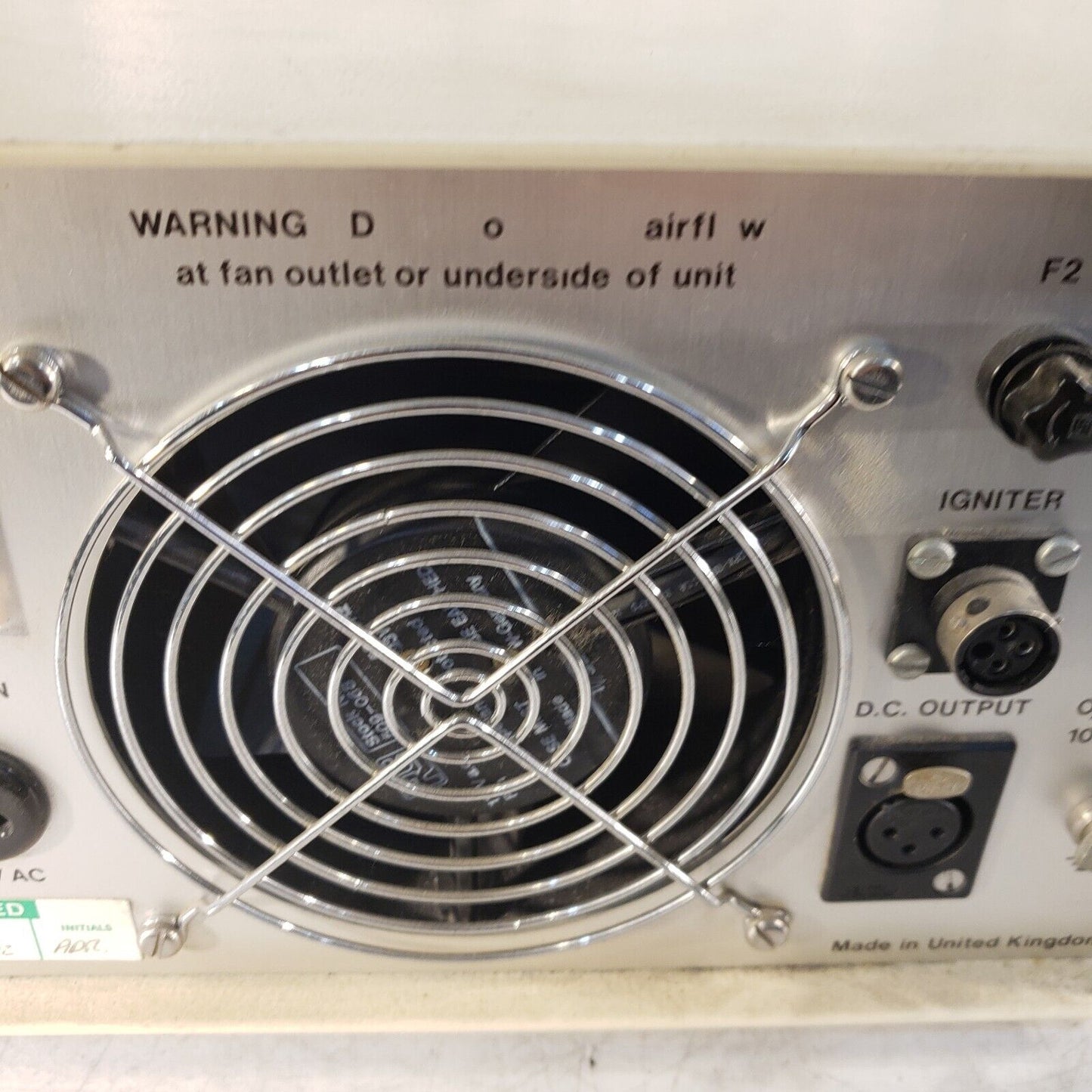Applied Photophysics 04-122 Power Controlled Lamp Supply Arc Xenon Halogen Mercu