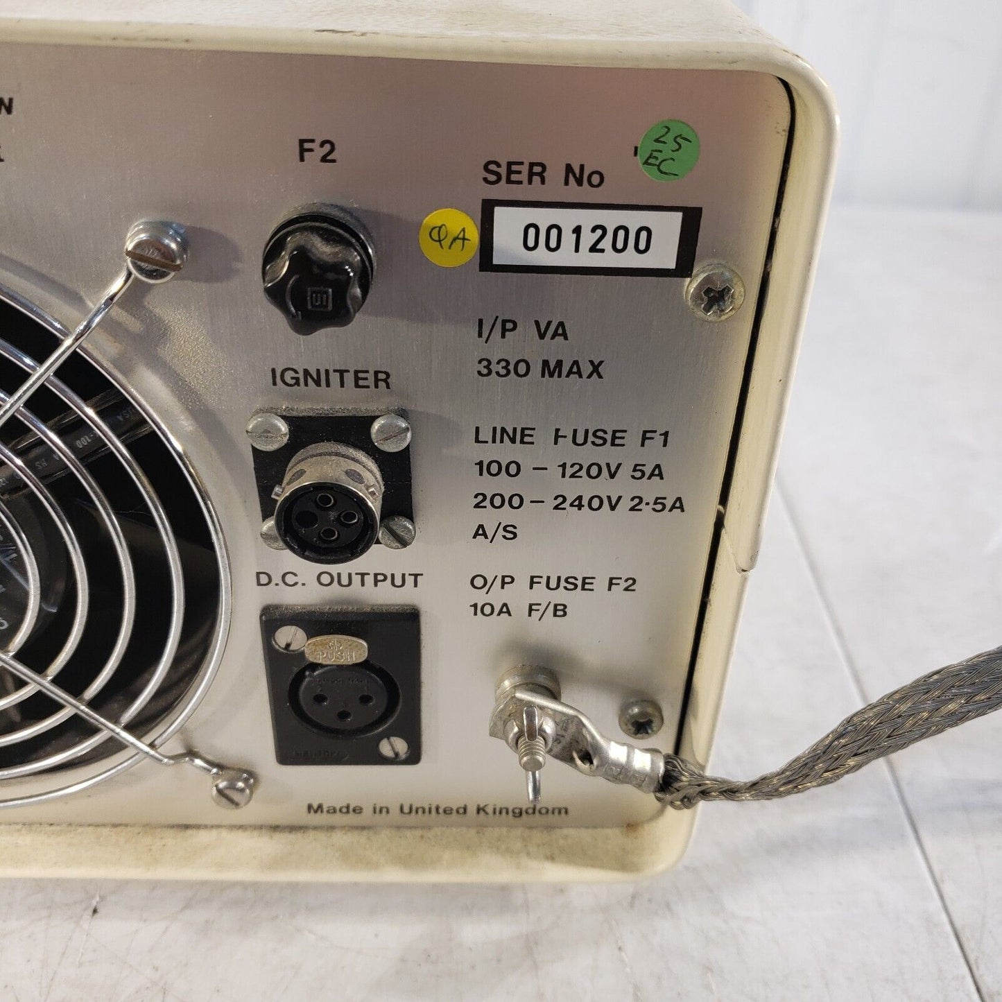 Applied Photophysics 04-122 Power Controlled Lamp Supply Arc Xenon Halogen Mercu
