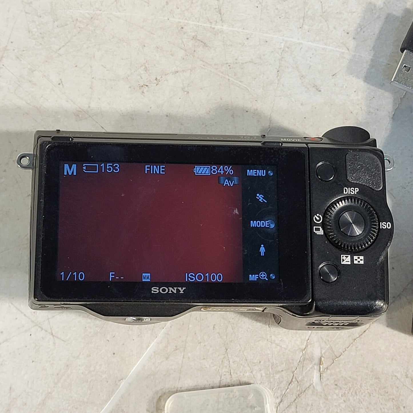 Sony Alpha NEX-5T 16.1MP E Mount Digital Camera Body, Battery, Charger, SD Card