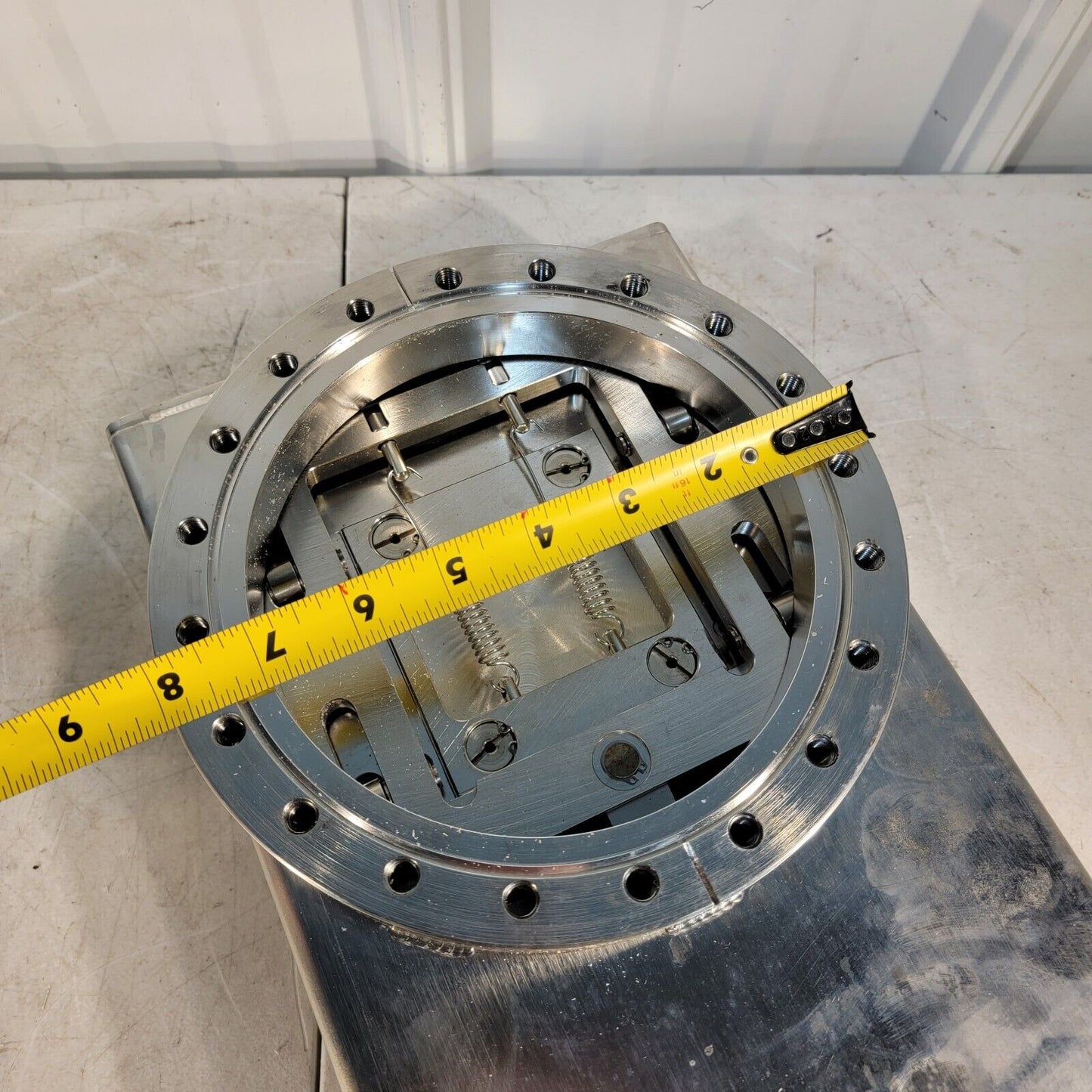 MDC 8" CF DN160CF Conflat Manual Gate Valve High Vacuum Stainless Steel GV-6000V