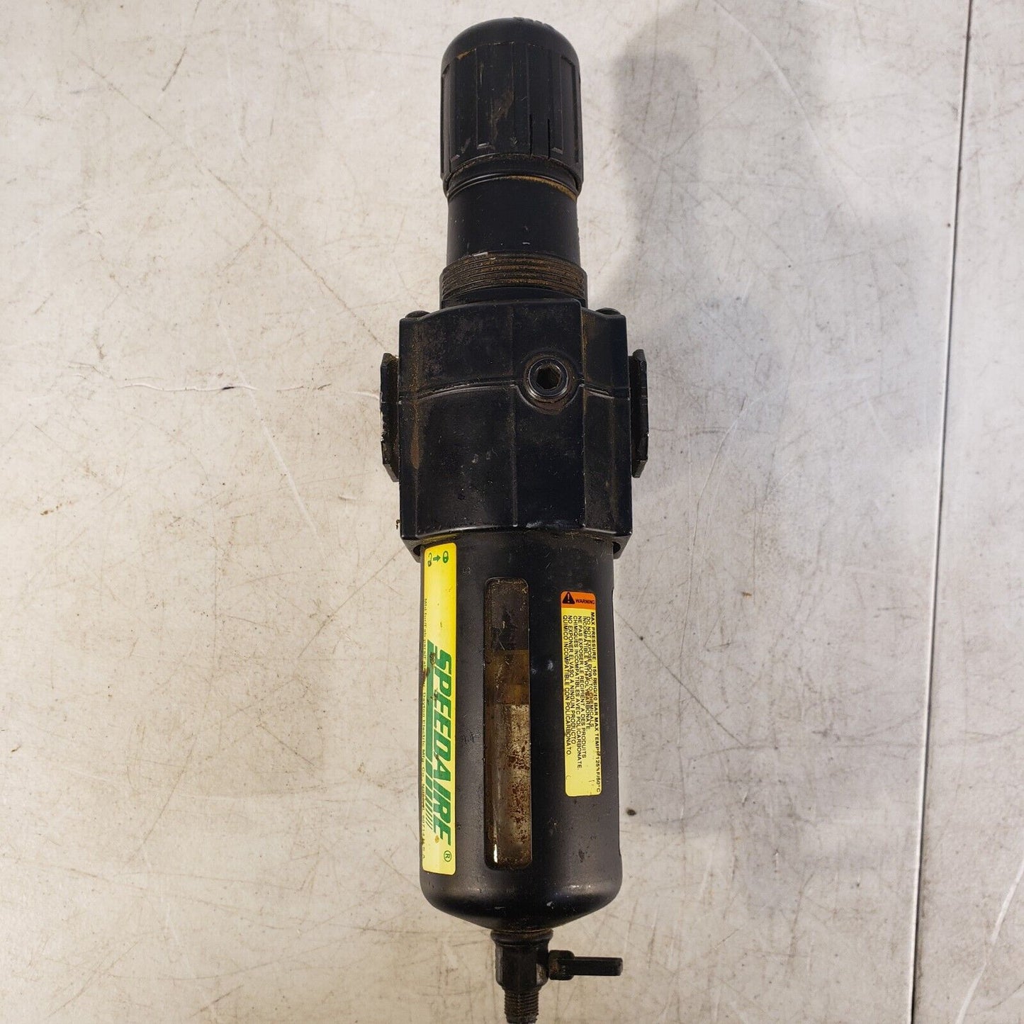 Speedaire 4ZK99 Filter/Regulator With 160 PSI Gauge