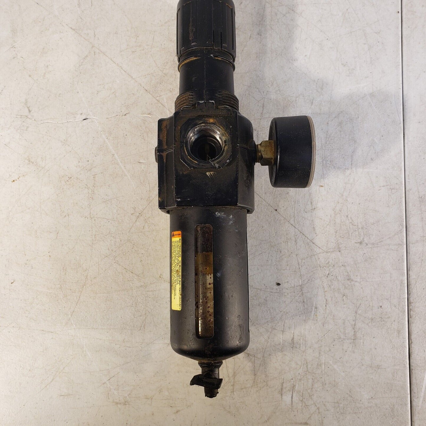 Speedaire 4ZK99 Filter/Regulator With 160 PSI Gauge
