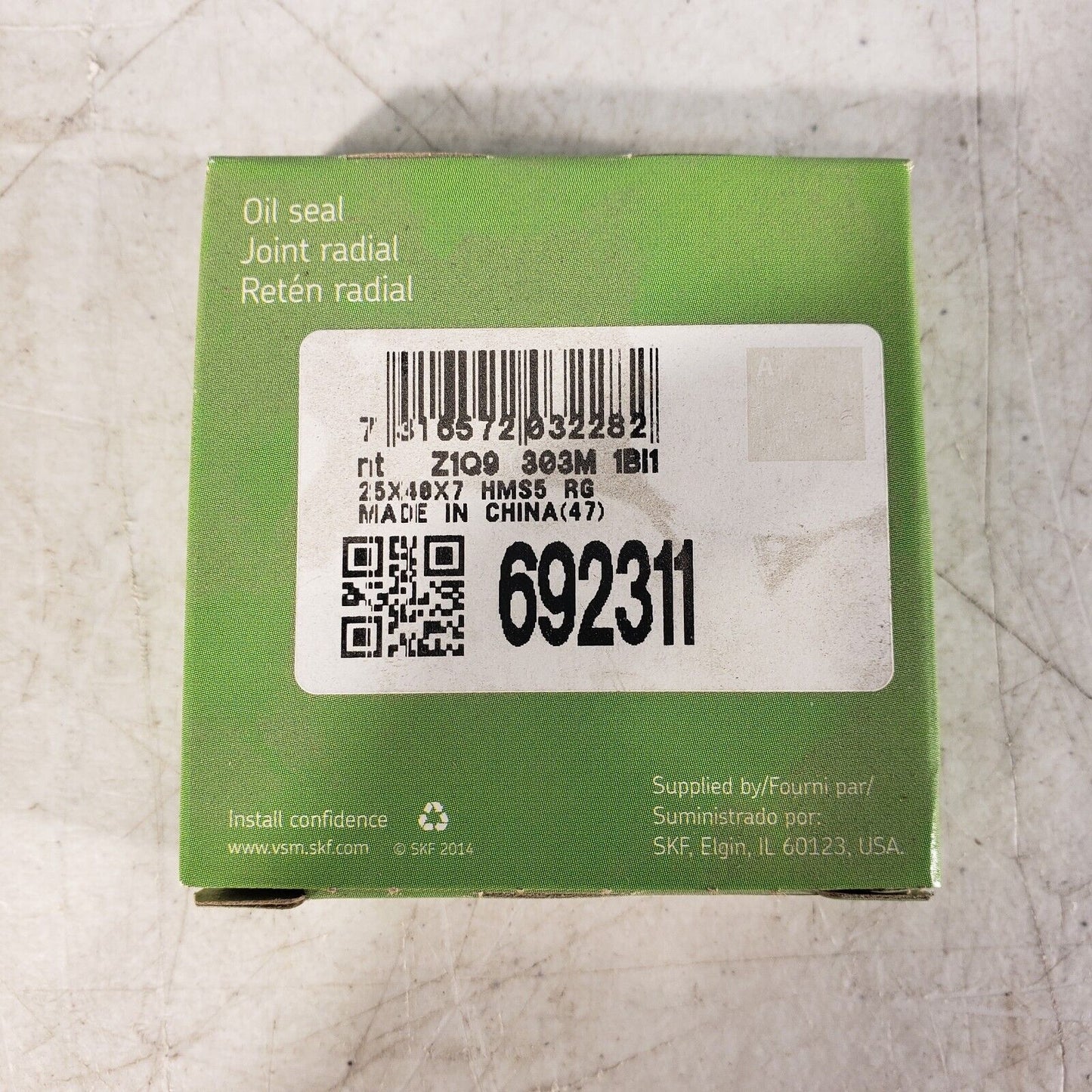 SKF 692311 Oil Seal 25x40x7 HMS5 RG