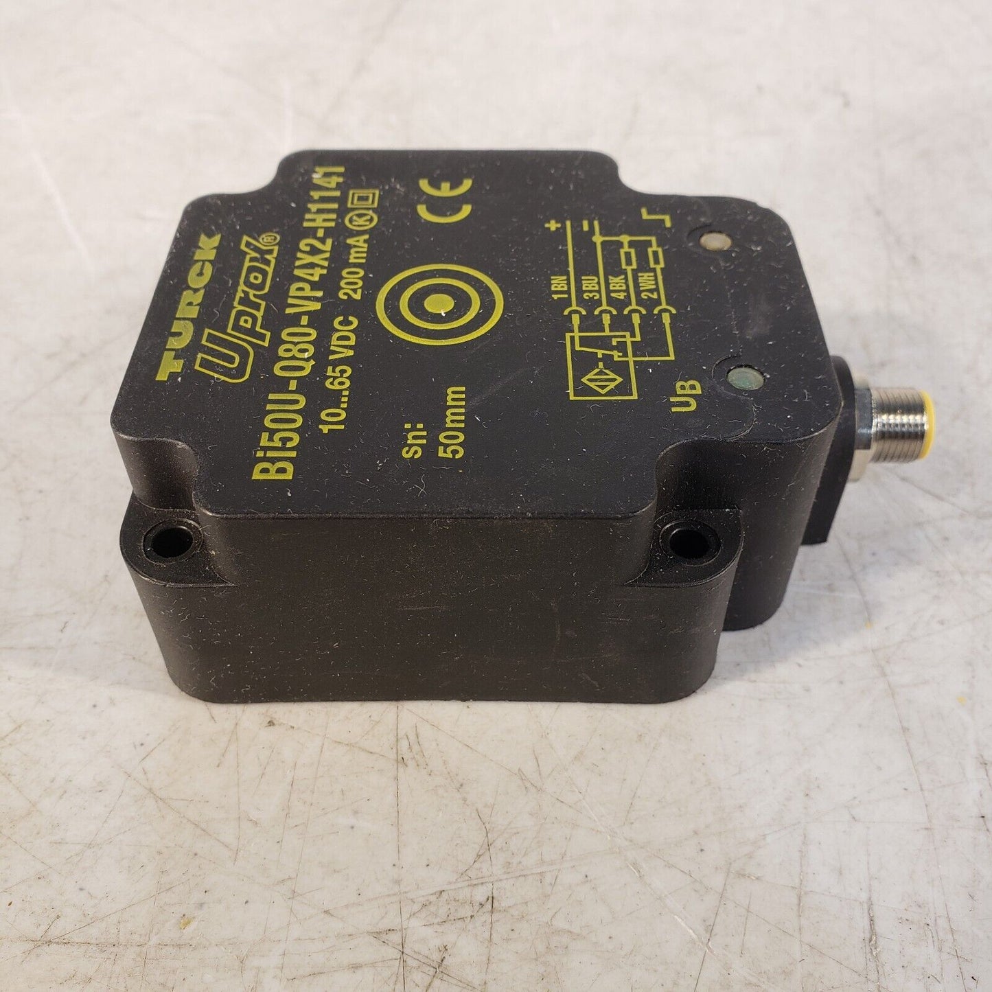 Turck Bi50U-Q80-VP4X2-H1141 Uprox Plus Proximity Switch