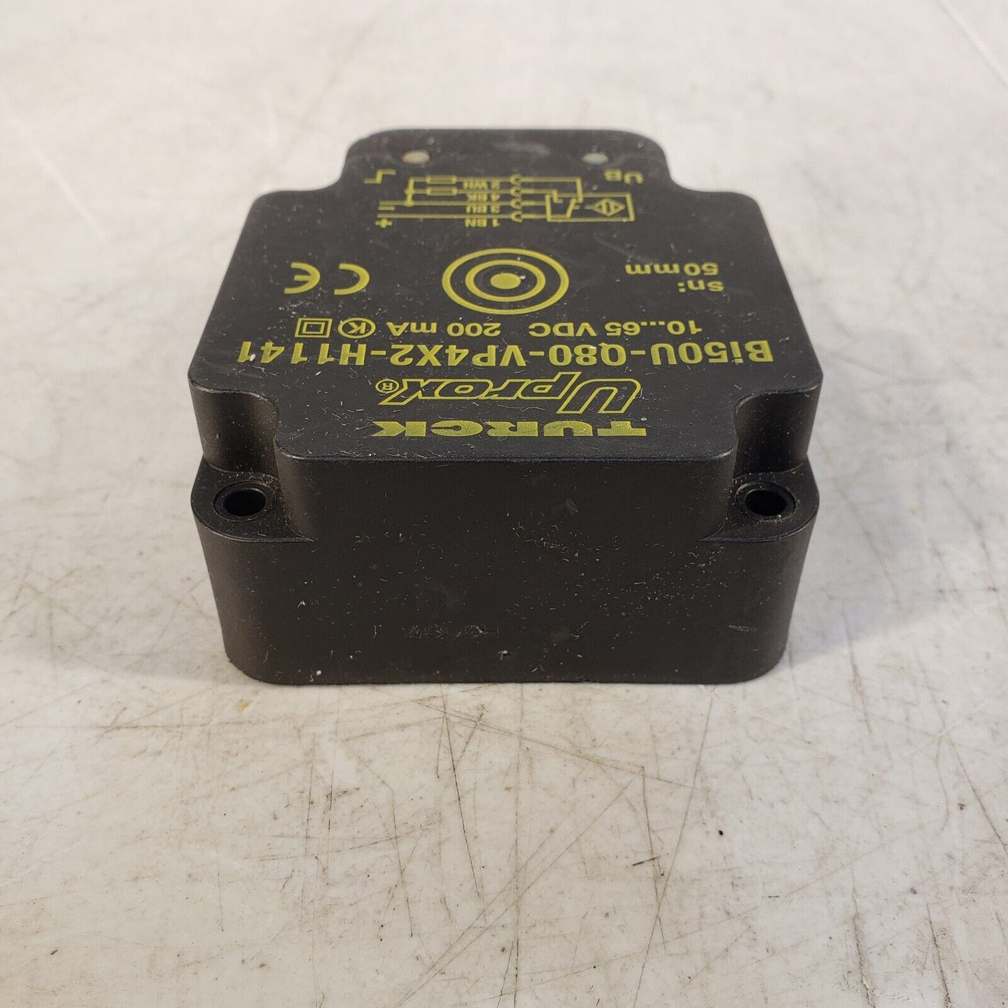 Turck Bi50U-Q80-VP4X2-H1141 Uprox Plus Proximity Switch