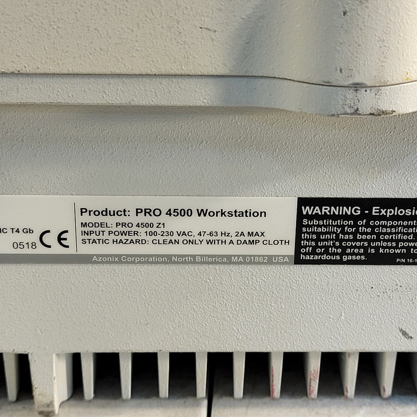 Azonix PRO 4500 Z1 ProPanel Oil Rig Workstation PRO4500Z1-UAC-TS-15SV-WNET