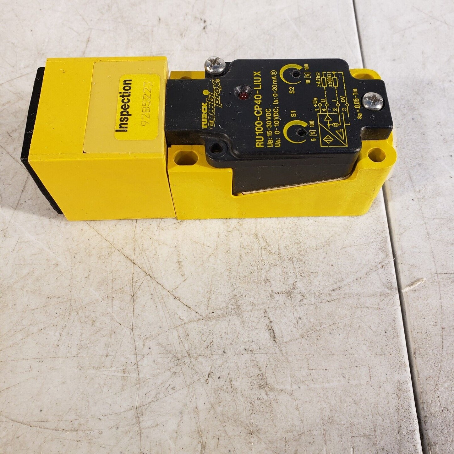 Turck RU100-CP40-LIUX Ultrasonic Sensor 100cm Range