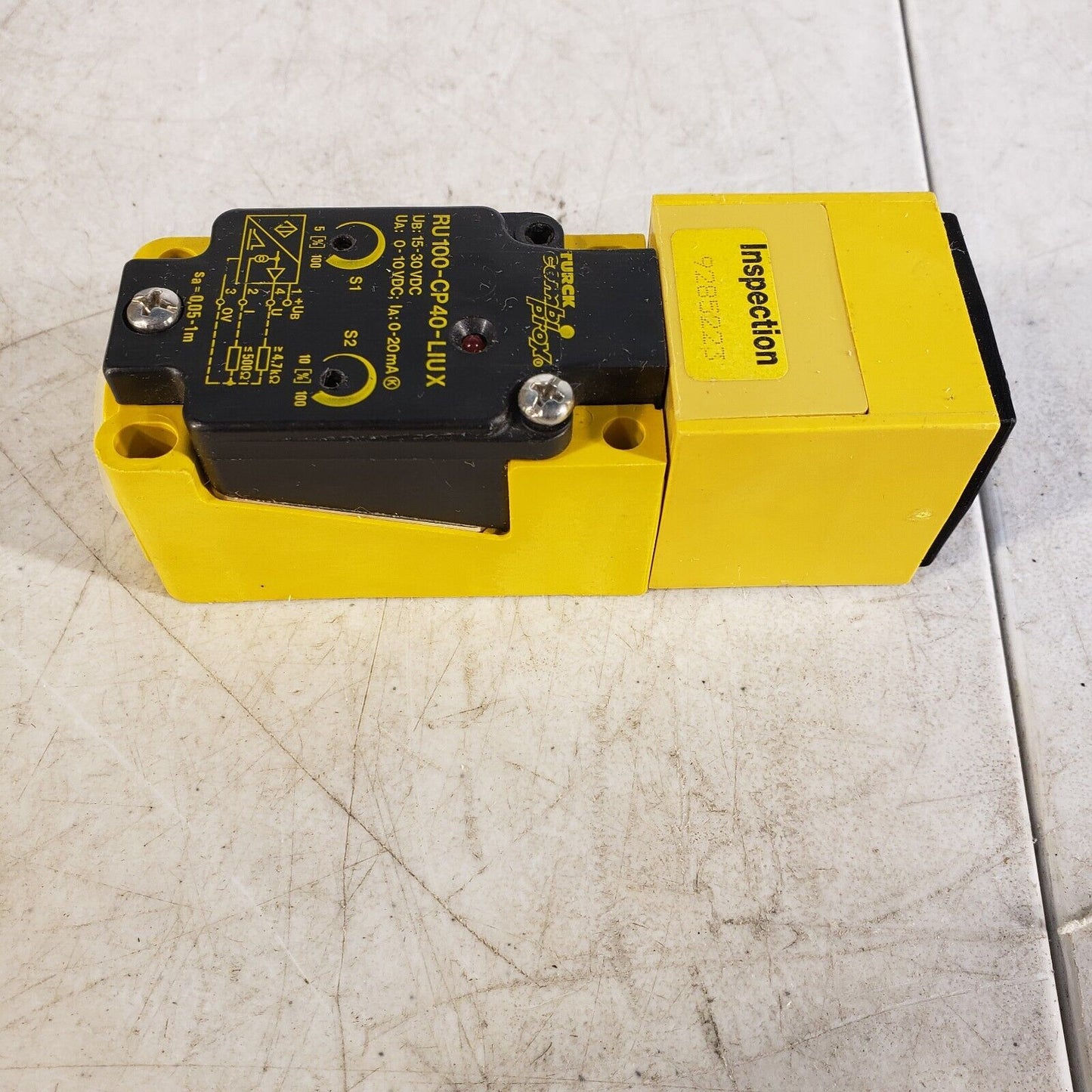 Turck RU100-CP40-LIUX Ultrasonic Sensor 100cm Range