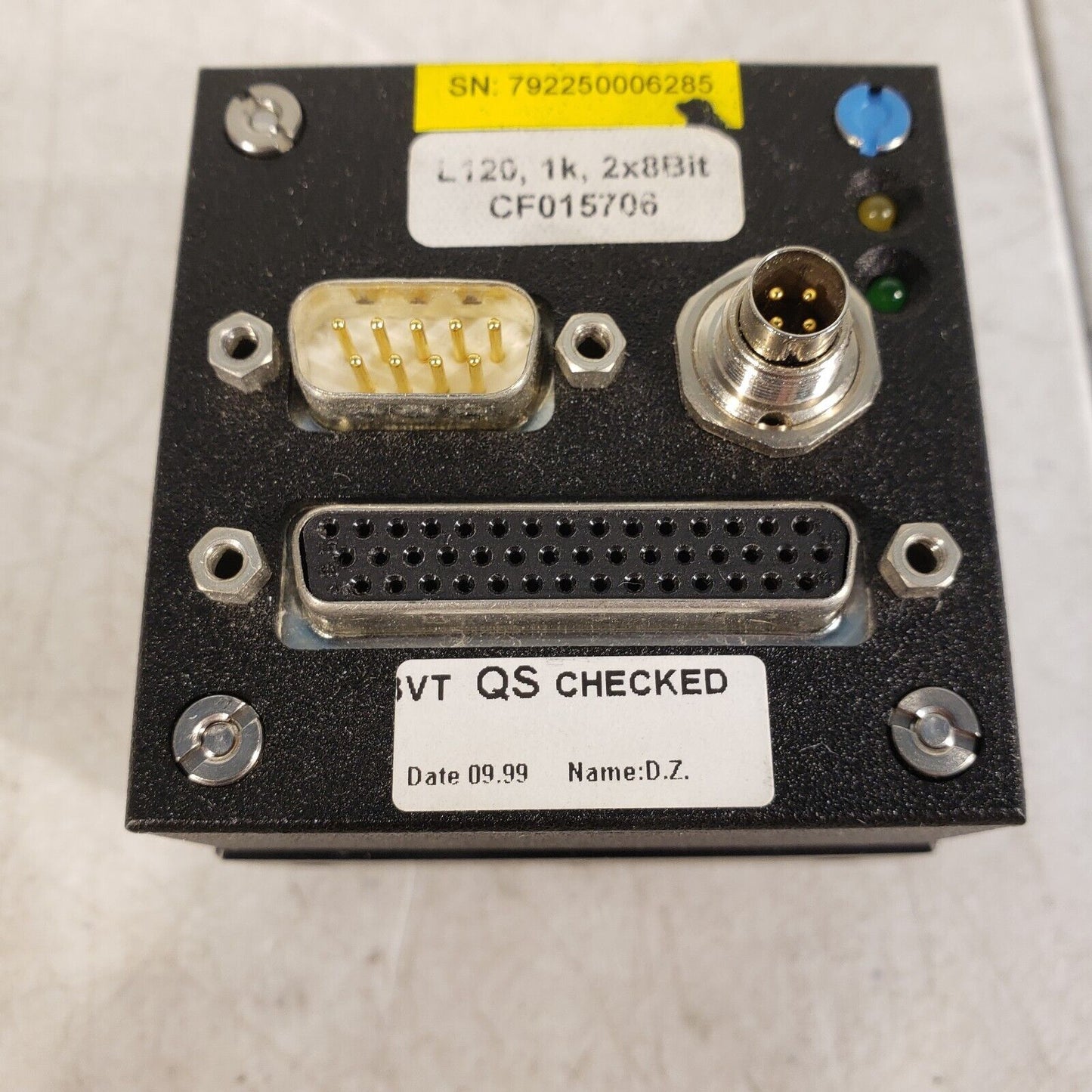 Linear CCD Module Spectrometer L120, 1k, 2x8Bit, CF015706 TH 7813ACC 9913 DB-9