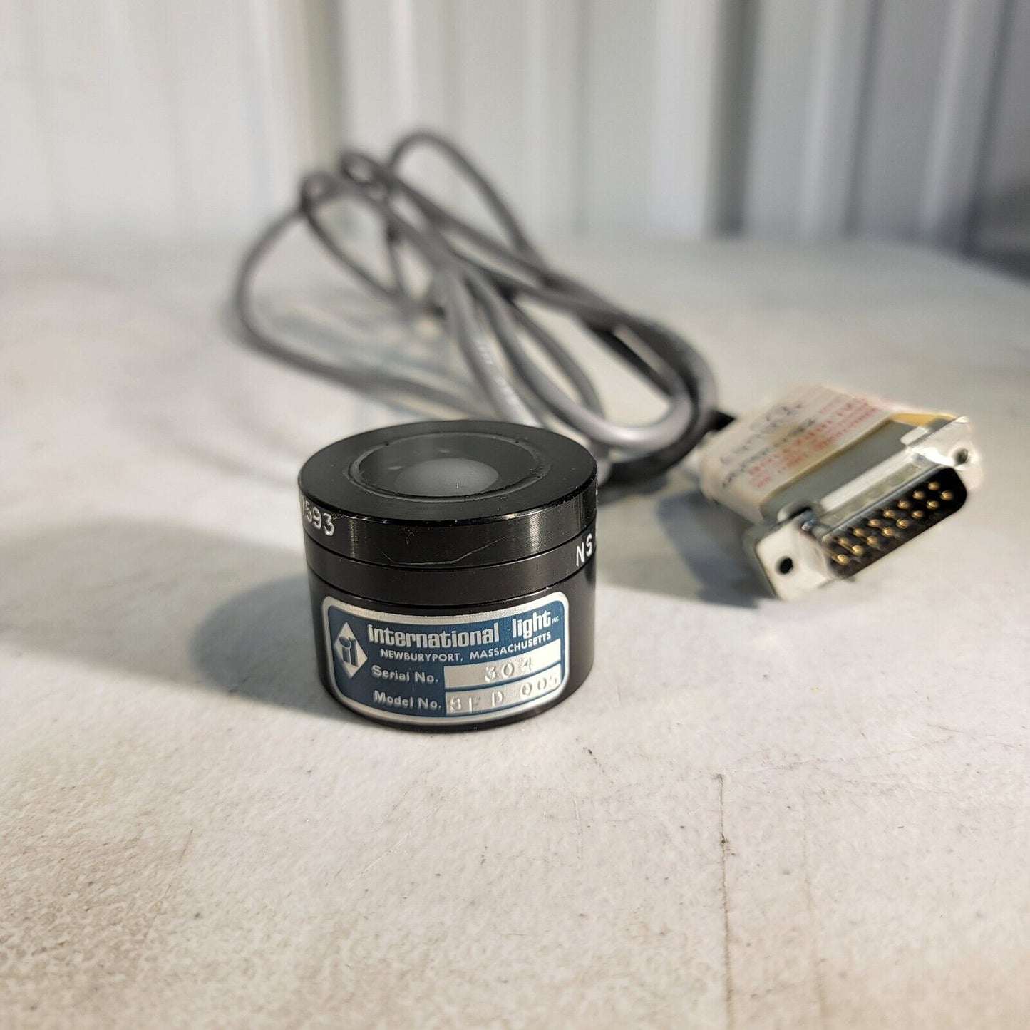 International Light ILT UV-VIS GaAsP Radiometer Detector Head SED005 UVA Solar