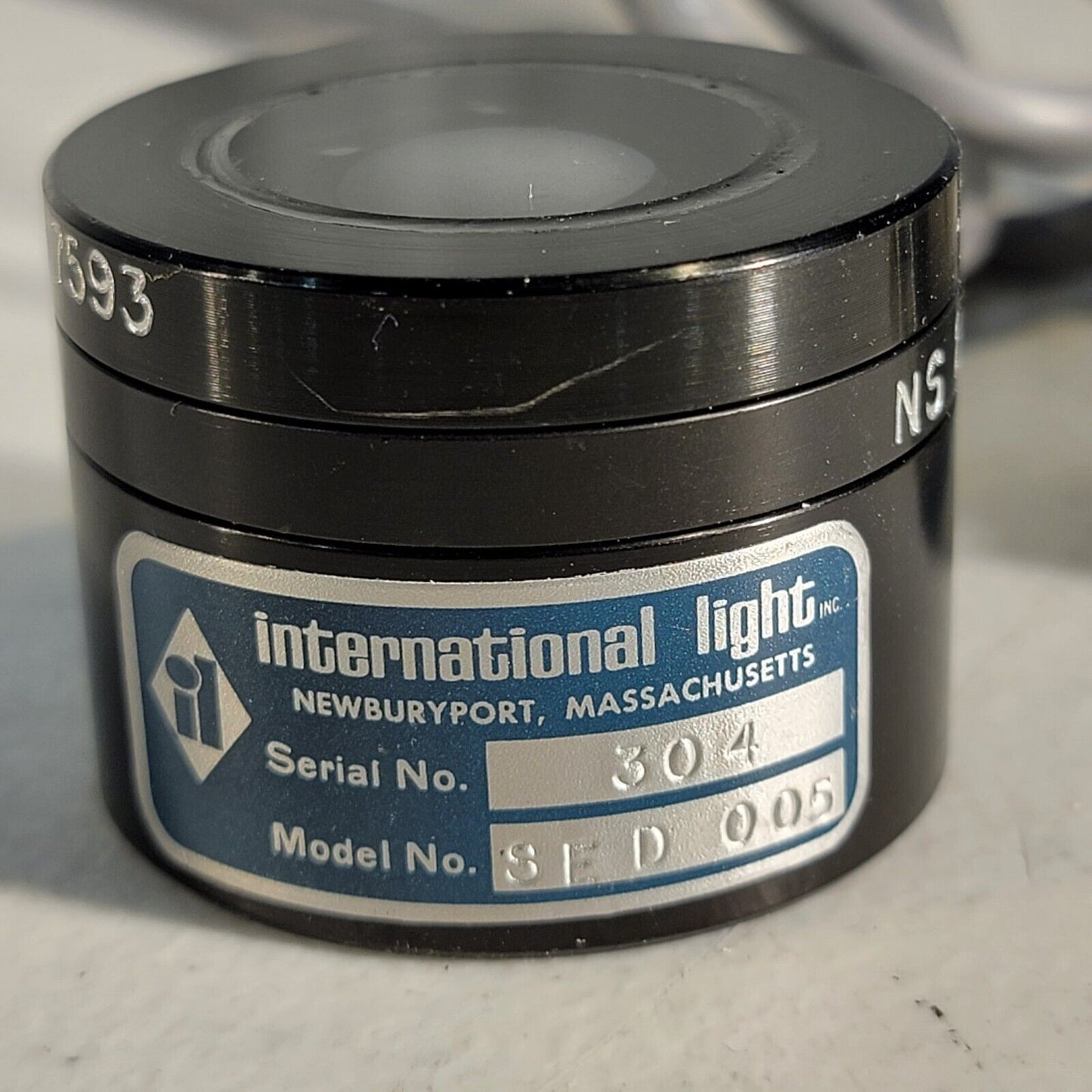 International Light ILT UV-VIS GaAsP Radiometer Detector Head SED005 UVA Solar