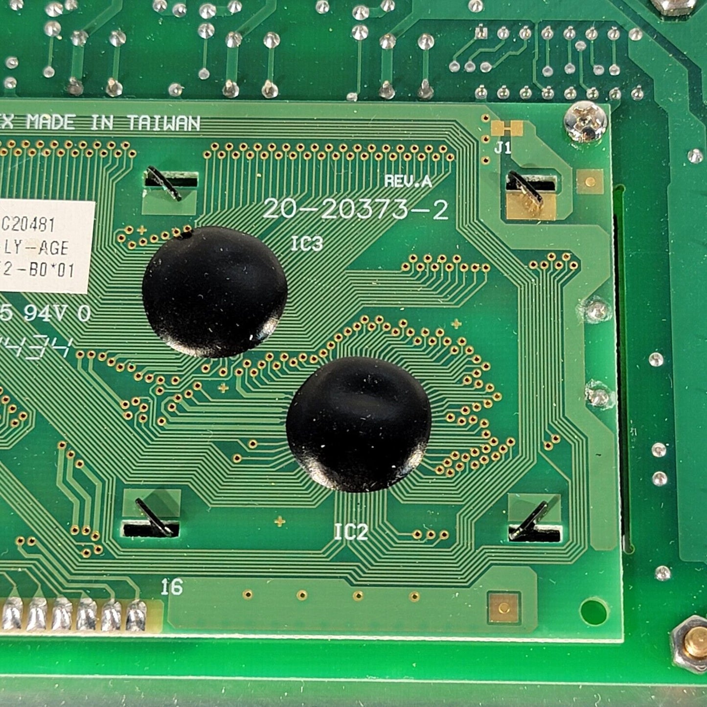 Optrex Display Module DMC20481-NY-LY-AGE on Triangle Research IO TRI Board