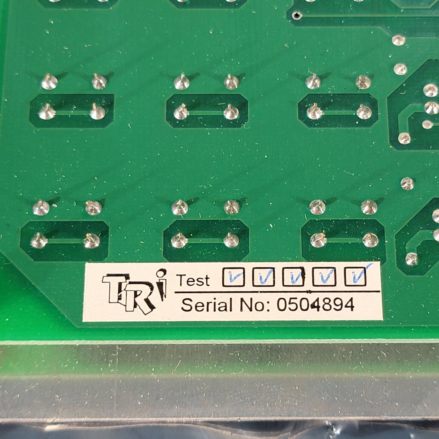 Optrex Display Module DMC20481-NY-LY-AGE on Triangle Research IO TRI Board