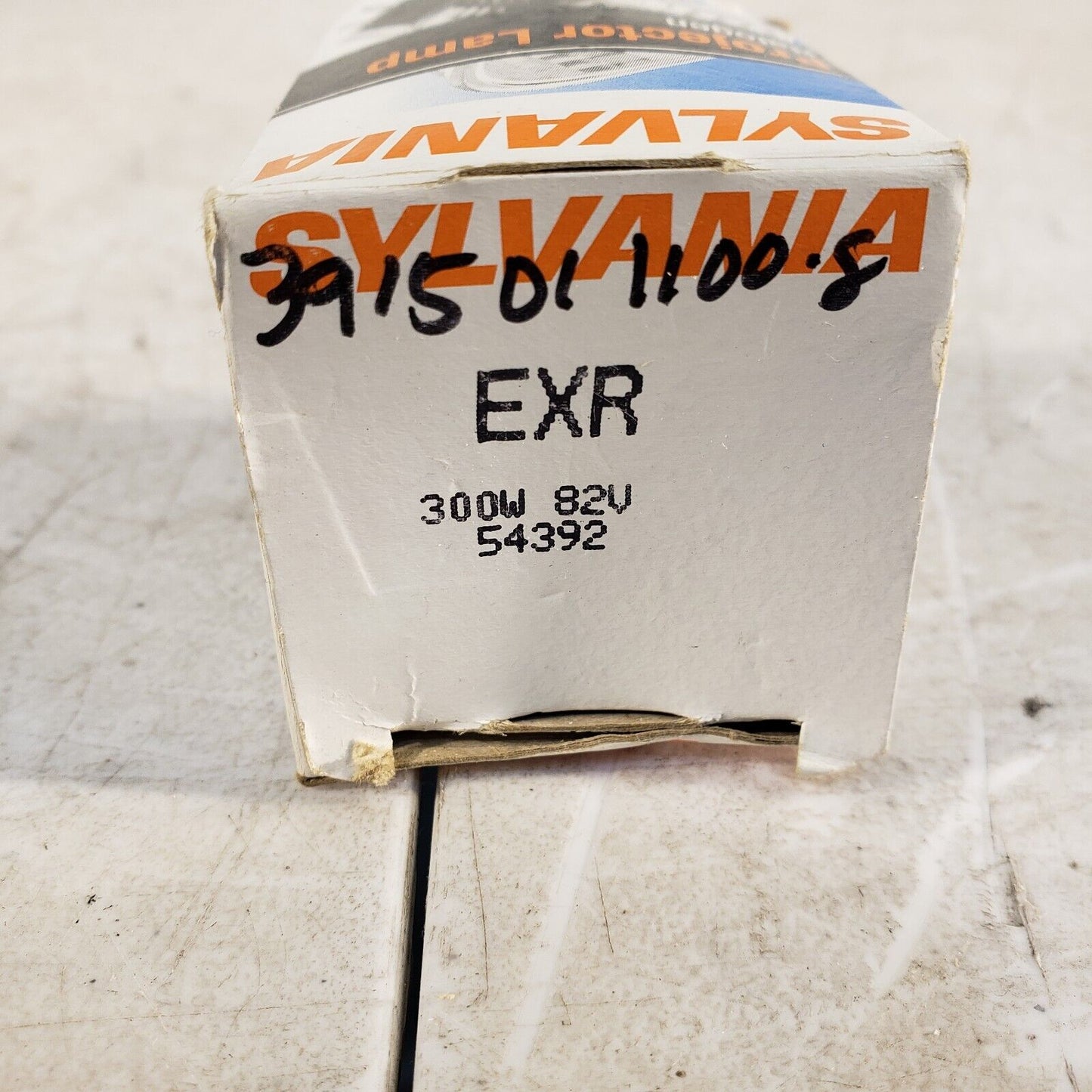 Sylvania EXR Halogen Slide Projector Lamp 300W 82V Open Box
