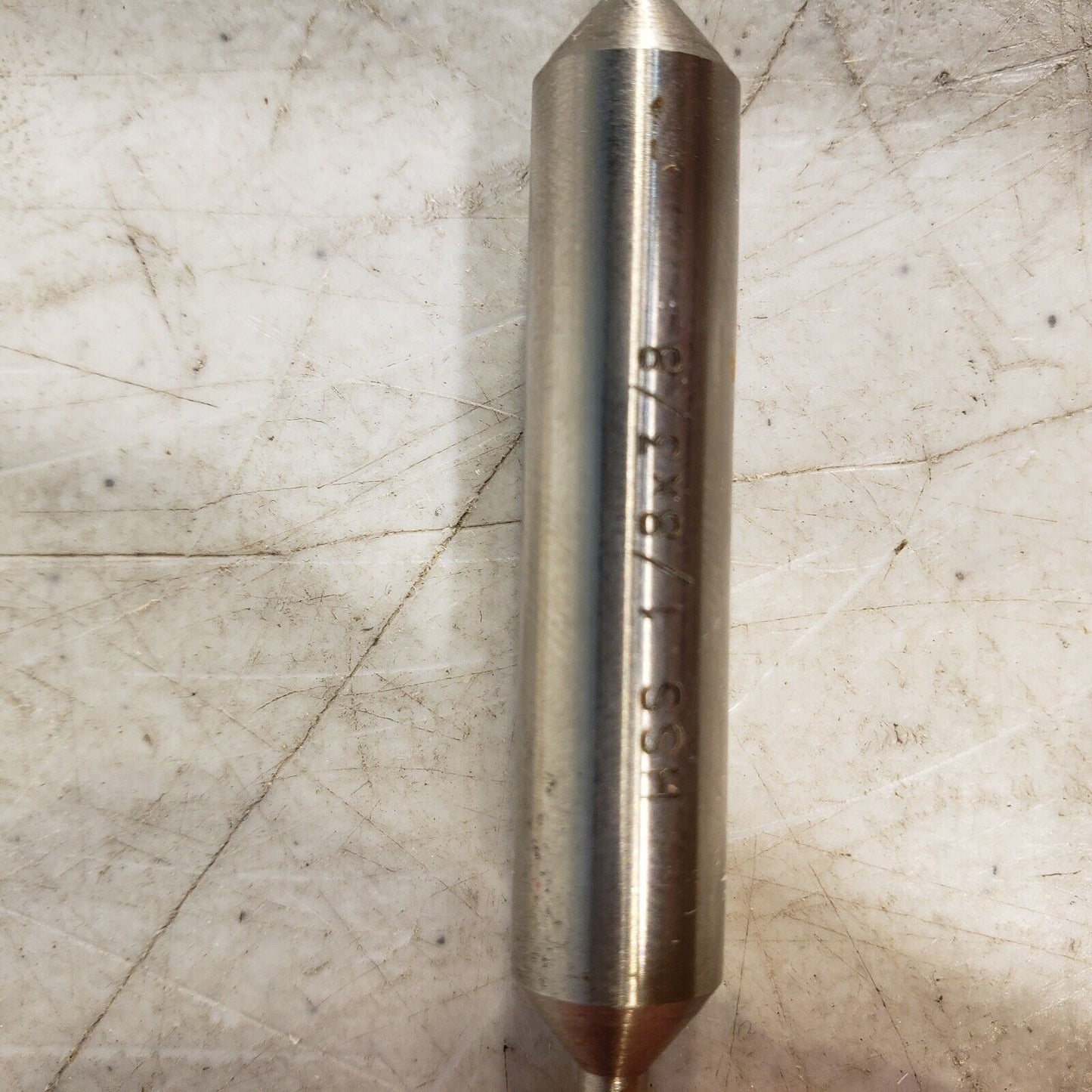 HS 4 Flute Double End Mill 1/8" And 3/8" for Sherline Mini Mill Lathe