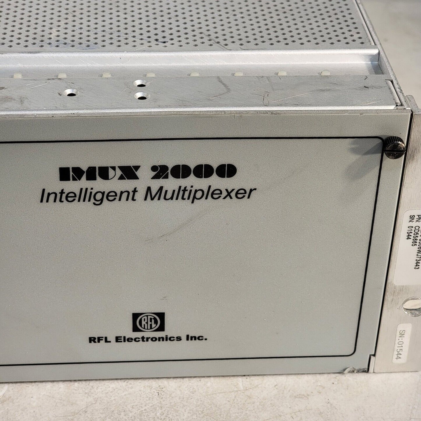 RFL Electronics IMUX 2000 Intelligent Multiplexer w/ MA210R MA303 Cards
