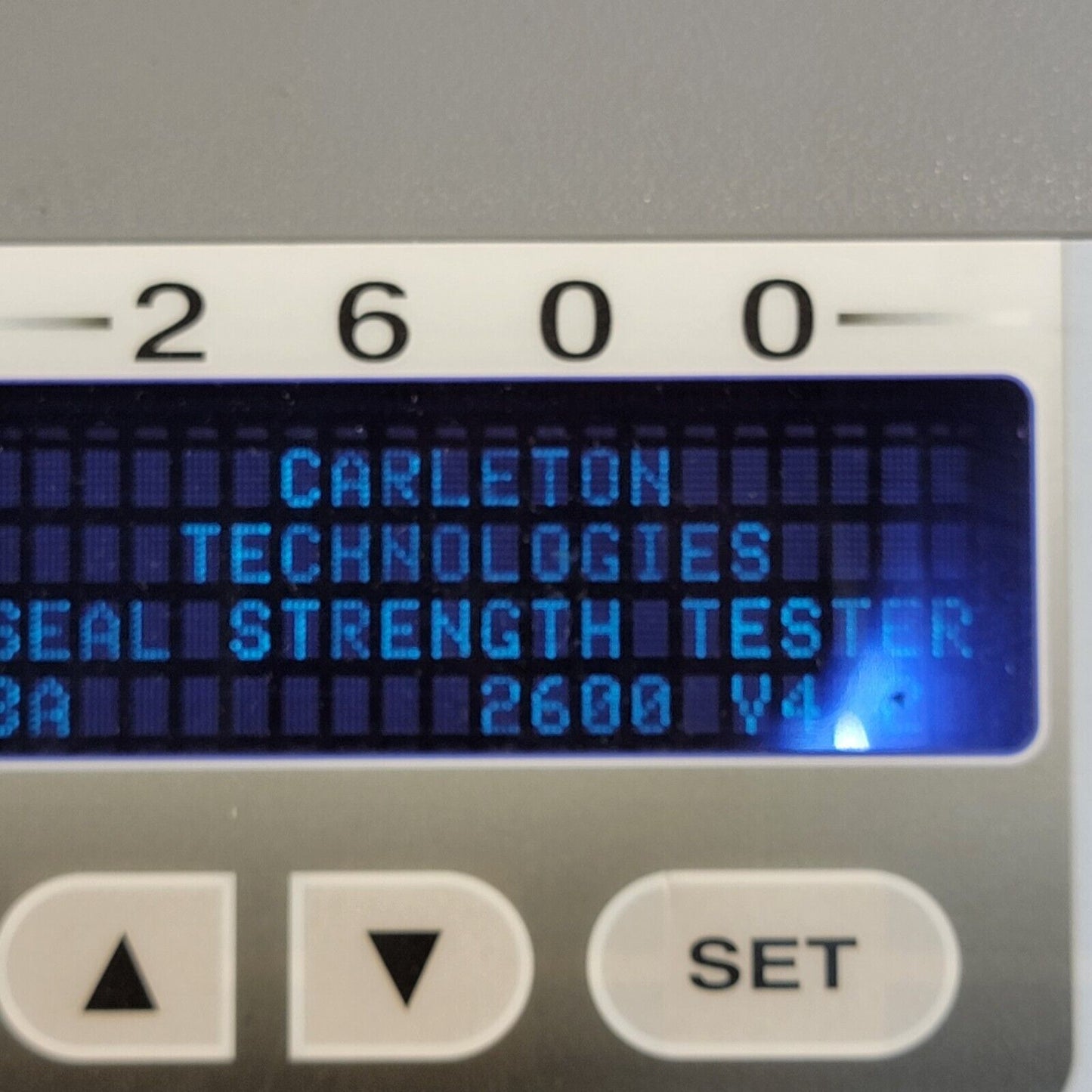 Test-A-Pack Systems Seal Strength Tester F100-2600-3 Cobham 3 Type Seal Tester